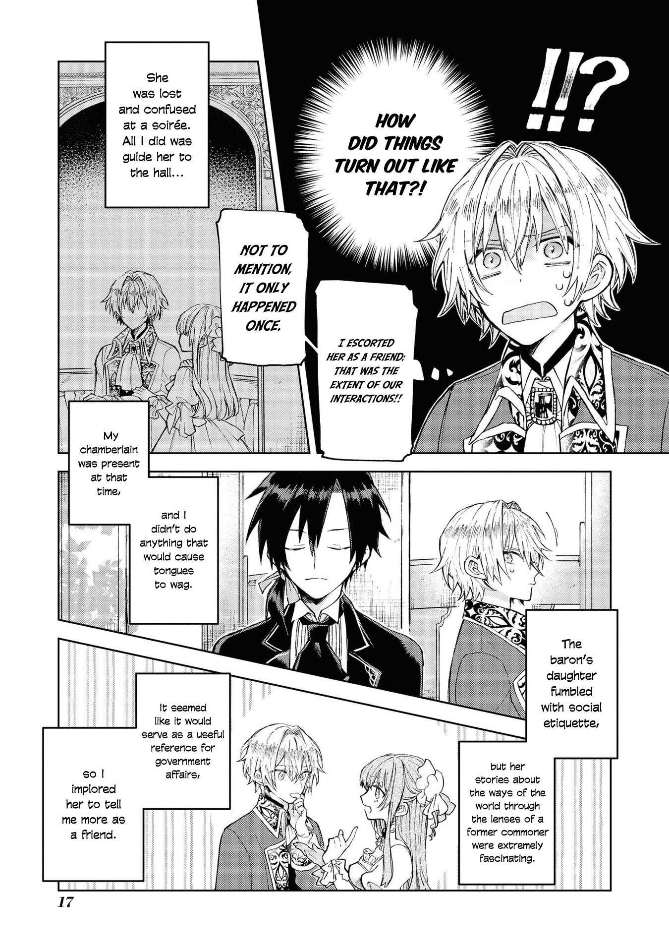 Though I May Be a Villainess, I'll Show You I Can Obtain Happiness! Chapter 3.1 page 18 - Vol.3 Chapter 1: One Day, I was Able to Hear the Inner Voice of my Fiancee