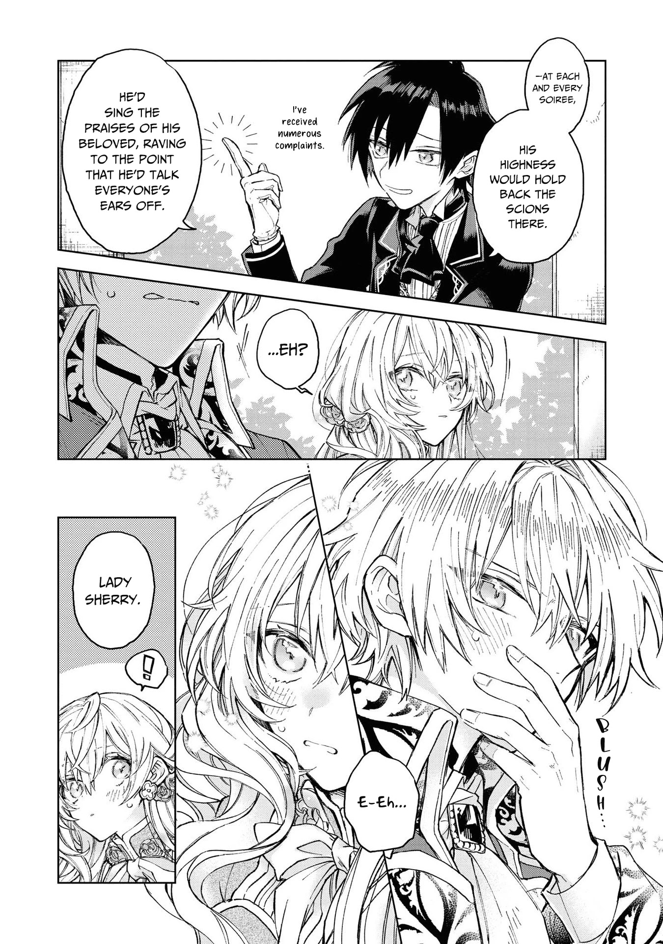 Though I May Be a Villainess, I'll Show You I Can Obtain Happiness! Chapter 3.1 page 24 - Vol.3 Chapter 1: One Day, I was Able to Hear the Inner Voice of my Fiancee