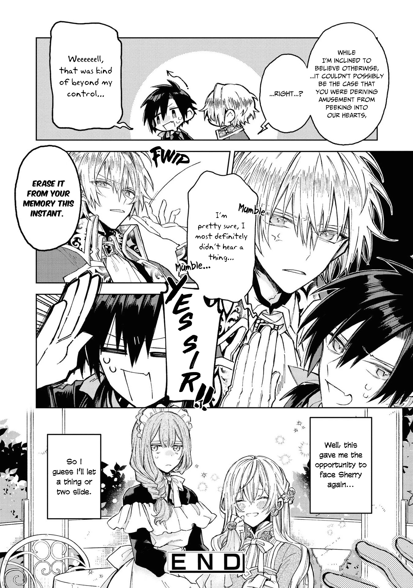 Though I May Be a Villainess, I'll Show You I Can Obtain Happiness! Chapter 3.1 page 28 - Vol.3 Chapter 1: One Day, I was Able to Hear the Inner Voice of my Fiancee