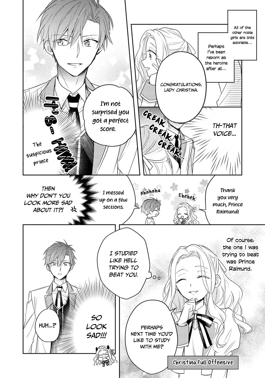 Though I May Be a Villainess, I'll Show You I Can Obtain Happiness! Chapter 3.2 page 10 - Vol.3 Chapter 2: My Betrothed's Personality is Way Different from the Game!