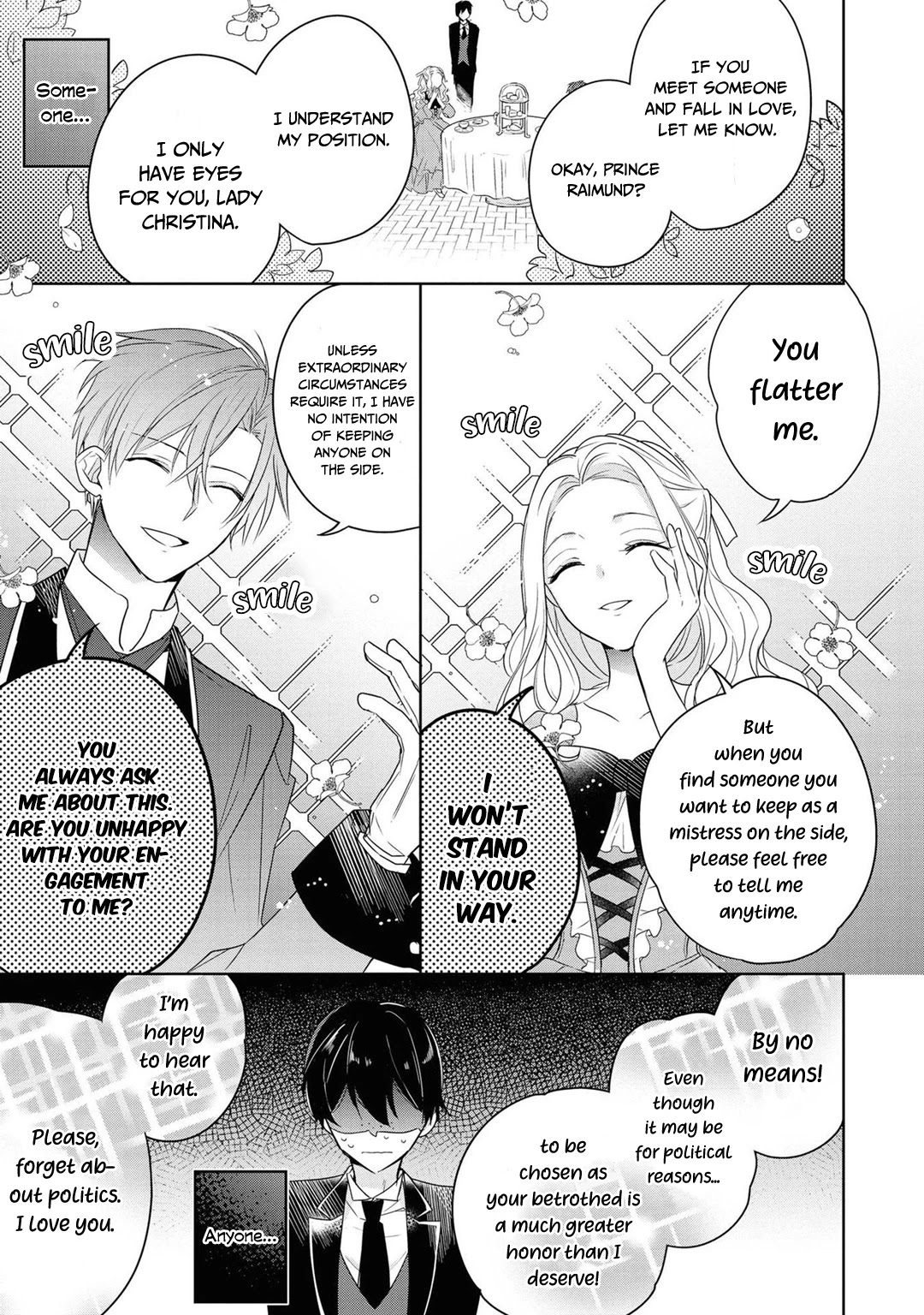 Though I May Be a Villainess, I'll Show You I Can Obtain Happiness! Chapter 3.2 page 3 - Vol.3 Chapter 2: My Betrothed's Personality is Way Different from the Game!