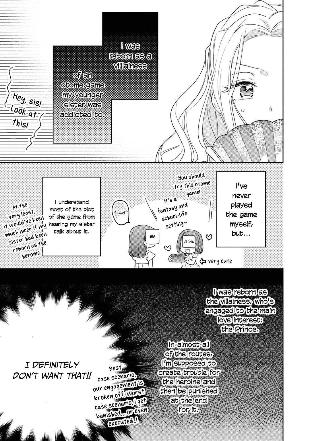 Though I May Be a Villainess, I'll Show You I Can Obtain Happiness! Chapter 3.2 page 5 - Vol.3 Chapter 2: My Betrothed's Personality is Way Different from the Game!