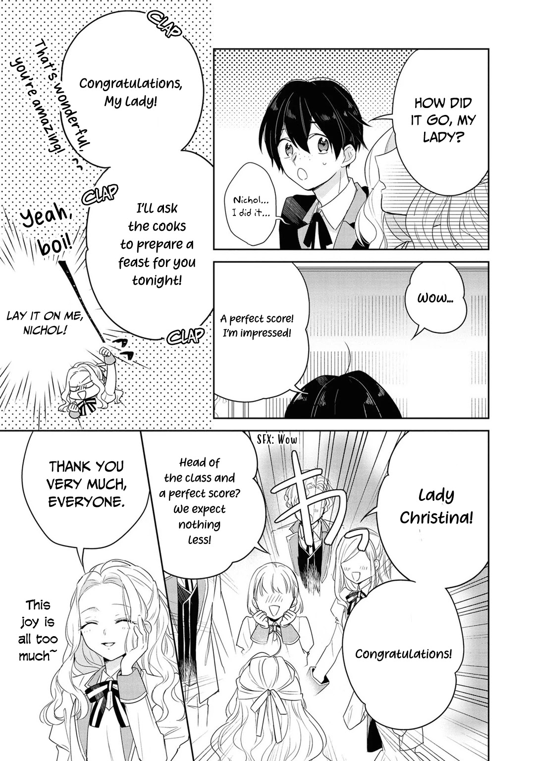 Though I May Be a Villainess, I'll Show You I Can Obtain Happiness! Chapter 3.2 page 9 - Vol.3 Chapter 2: My Betrothed's Personality is Way Different from the Game!