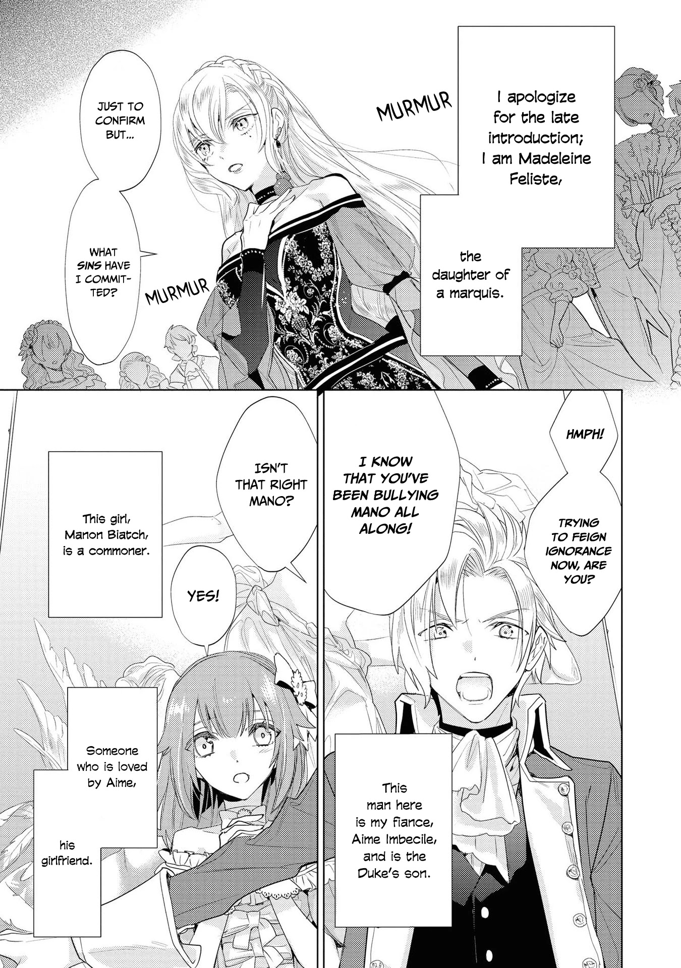 Though I May Be a Villainess, I'll Show You I Can Obtain Happiness! Chapter 3.3 page 5 - Vol.3 Chapter 3: I was Supposed to be Married to Someone Who Hated Me, But Before I Knew It They Were Doting on Me