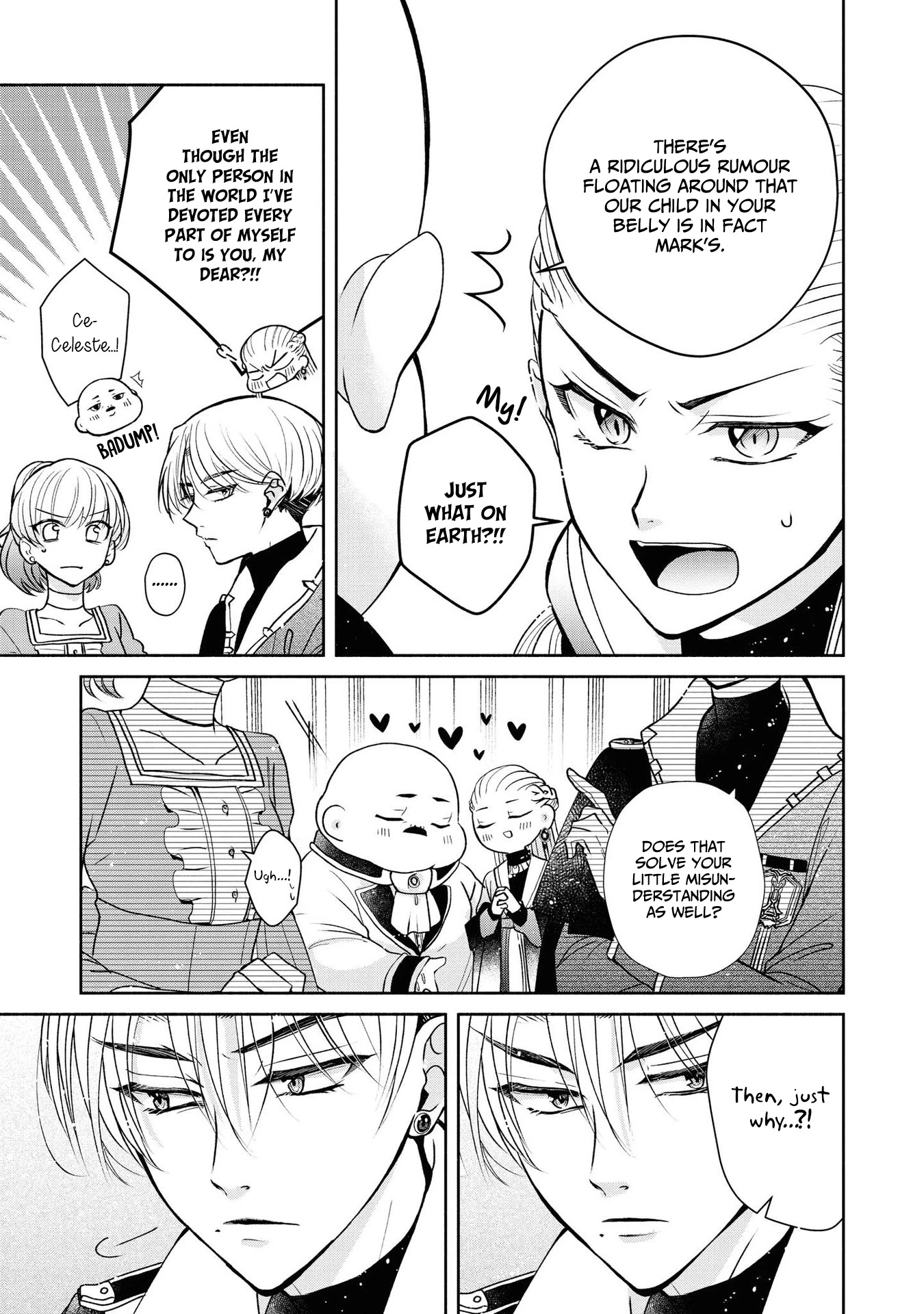 Though I May Be a Villainess, I'll Show You I Can Obtain Happiness! Chapter 3.4 page 19 - Vol.3 Chapter 4: Shall We Continue Down the Flowery Path of Evil?