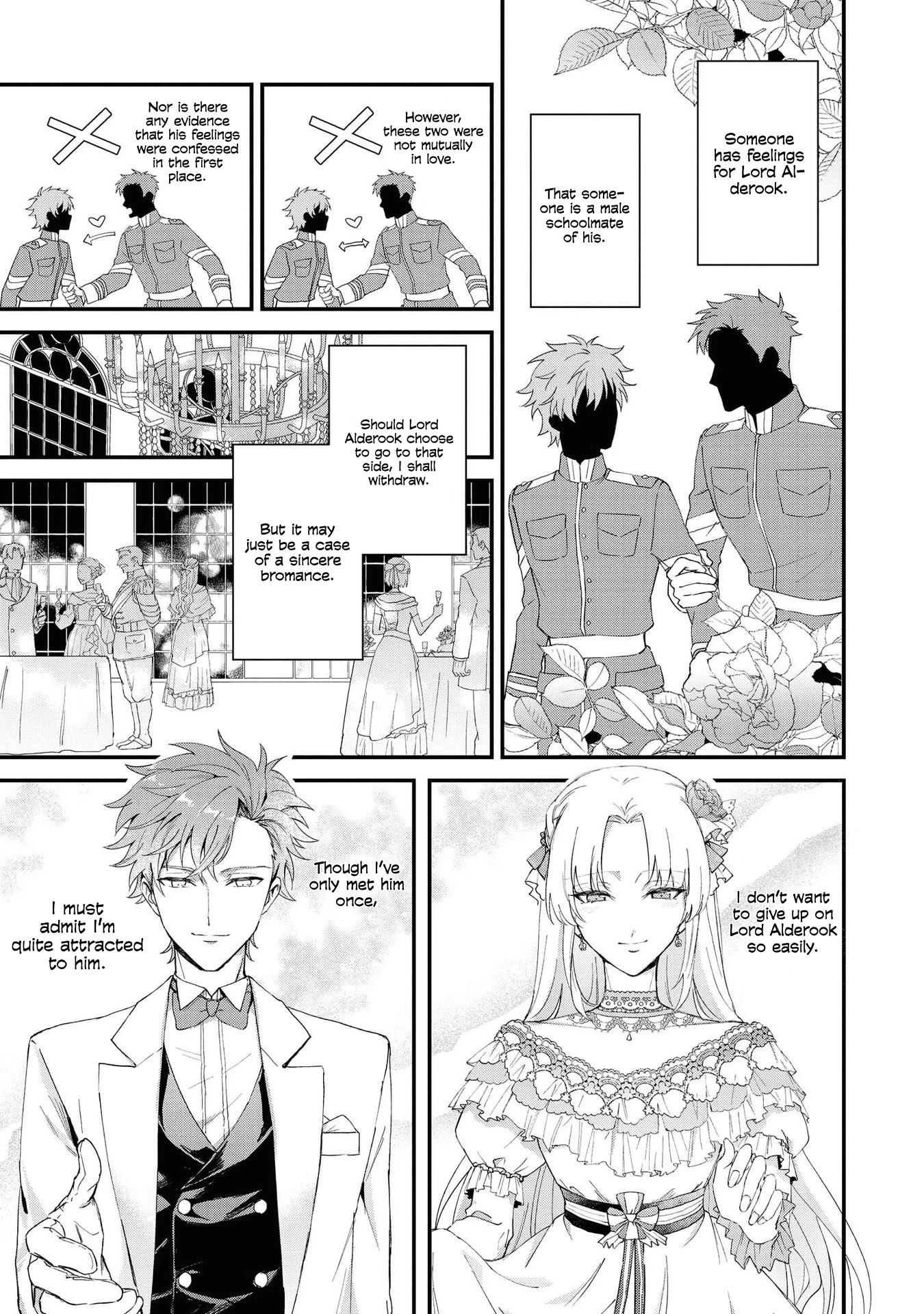 Though I May Be a Villainess, I'll Show You I Can Obtain Happiness! Chapter 4.1 page 10 - Vol.4 Chapter 1: Break off the engagement? I didn't do anything, directly or indirectly. But when I looked into the matter... Who would have thought it would end up this way?!