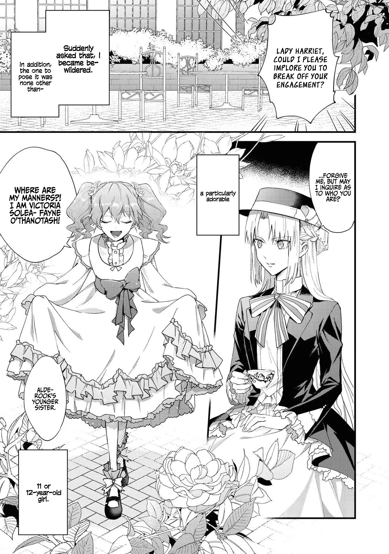 Though I May Be a Villainess, I'll Show You I Can Obtain Happiness! Chapter 4.1 page 6 - Vol.4 Chapter 1: Break off the engagement? I didn't do anything, directly or indirectly. But when I looked into the matter... Who would have thought it would end up this way?!