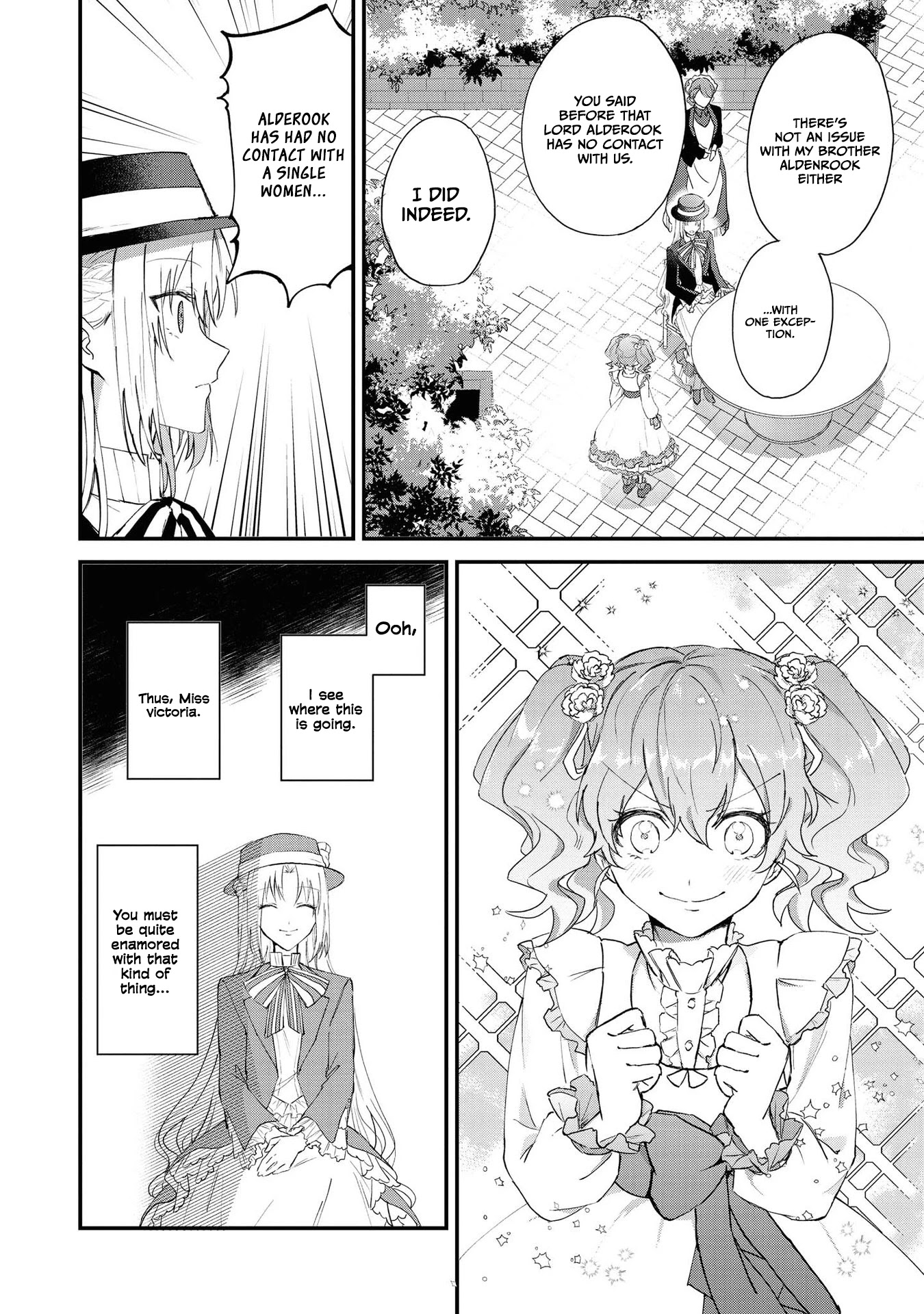 Though I May Be a Villainess, I'll Show You I Can Obtain Happiness! Chapter 4.1 page 9 - Vol.4 Chapter 1: Break off the engagement? I didn't do anything, directly or indirectly. But when I looked into the matter... Who would have thought it would end up this way?!