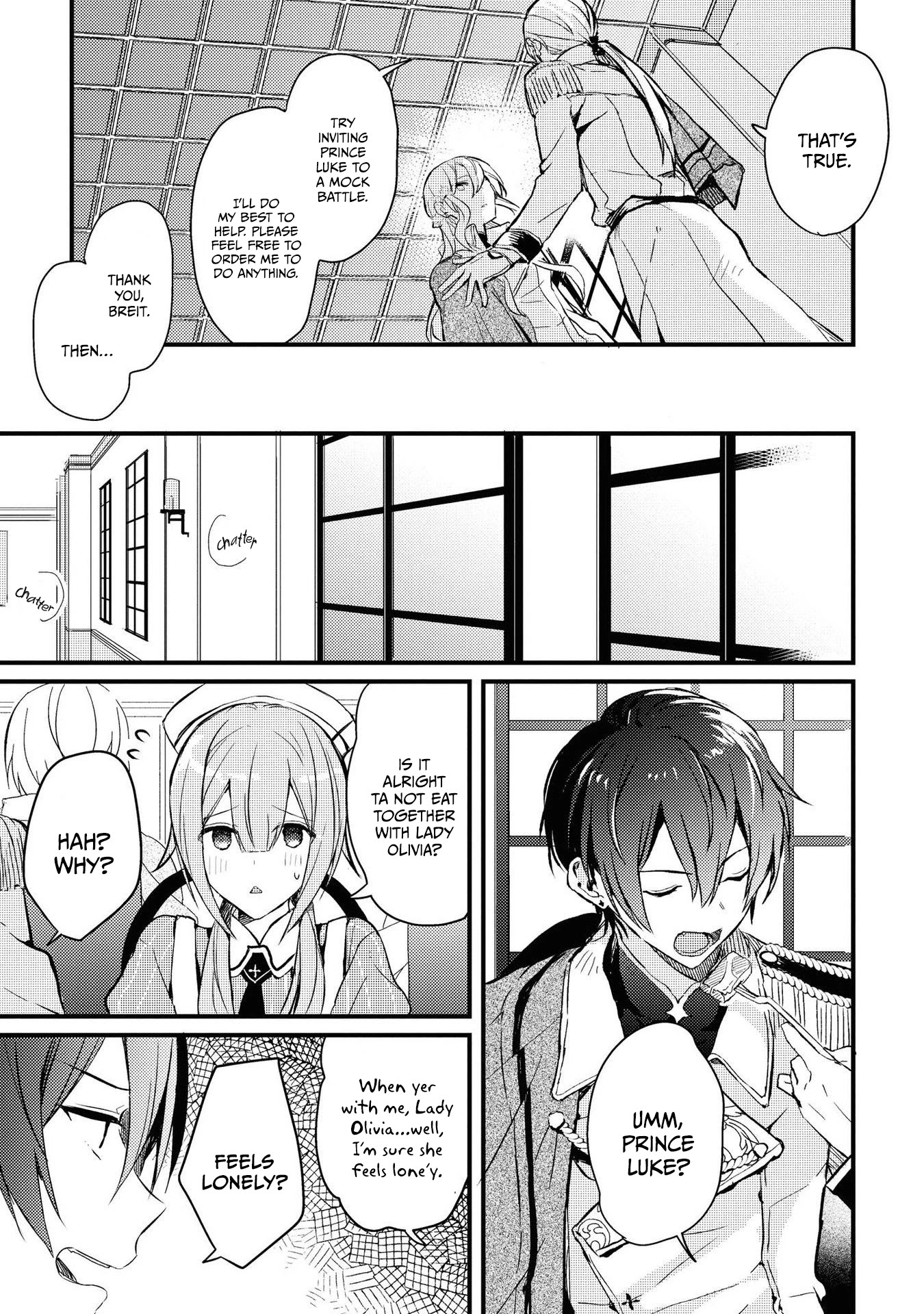 Though I May Be a Villainess, I'll Show You I Can Obtain Happiness! Chapter 4.2 page 13 - Vol.4 Chapter 2: The Kingdom's Most Feared Noble Lady Knight and a Tale Revolving Around her Sword, Fist, and Relationship Skills