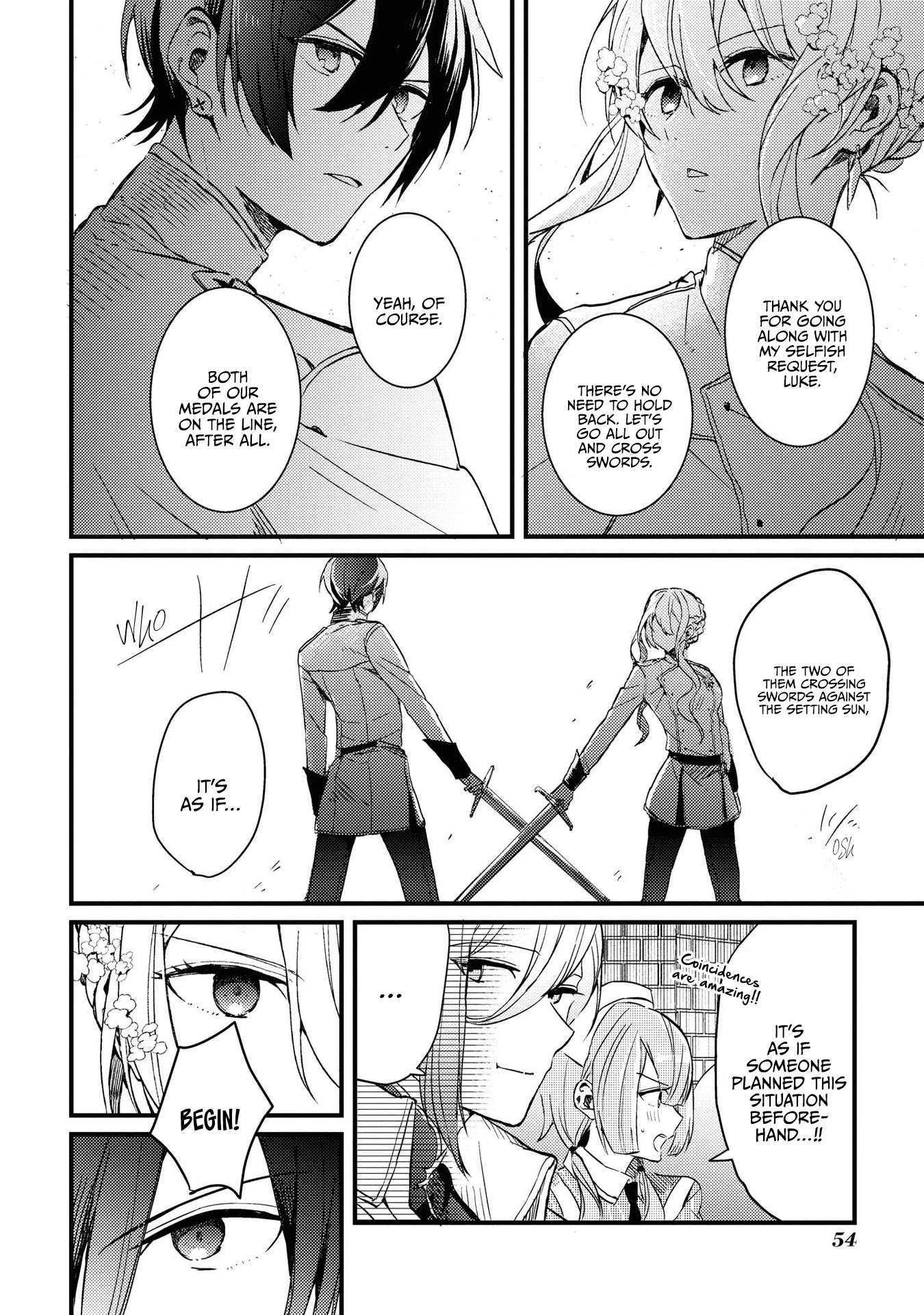 Though I May Be a Villainess, I'll Show You I Can Obtain Happiness! Chapter 4.2 page 24 - Vol.4 Chapter 2: The Kingdom's Most Feared Noble Lady Knight and a Tale Revolving Around her Sword, Fist, and Relationship Skills