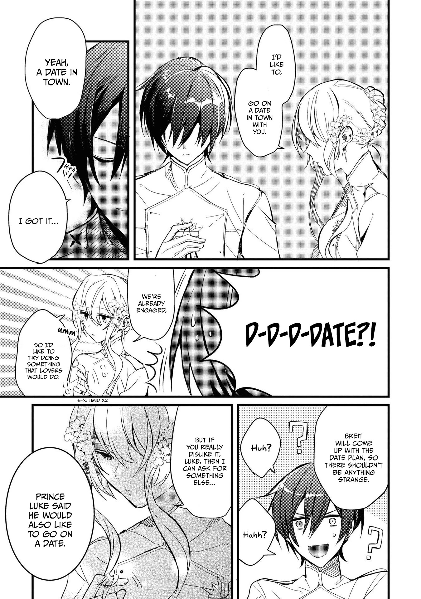 Though I May Be a Villainess, I'll Show You I Can Obtain Happiness! Chapter 4.2 page 29 - Vol.4 Chapter 2: The Kingdom's Most Feared Noble Lady Knight and a Tale Revolving Around her Sword, Fist, and Relationship Skills