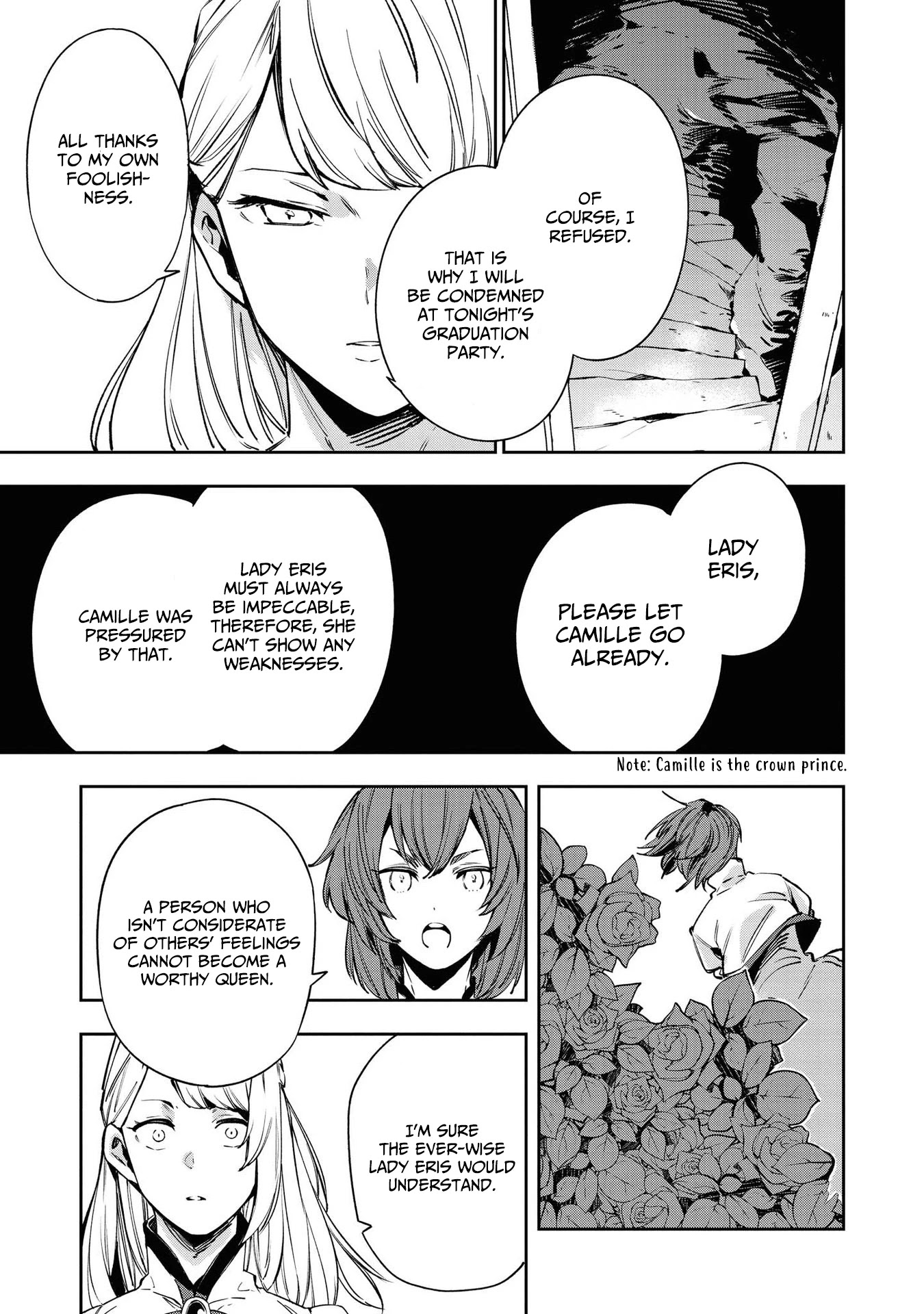 Though I May Be a Villainess, I'll Show You I Can Obtain Happiness! Chapter 4.3 page 9 - Vol.4 Chapter 3: A Story of Being Unable to Help Being in Love