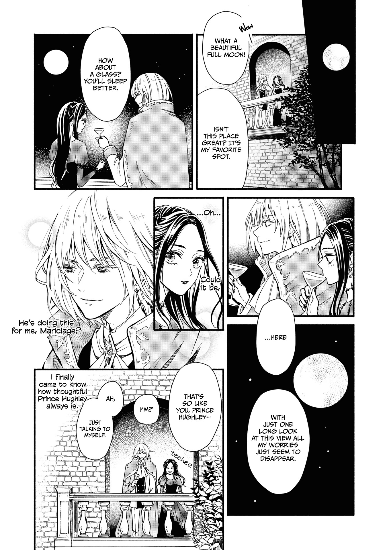 Though I May Be a Villainess, I'll Show You I Can Obtain Happiness! Chapter 4.4 page 15 - Vol.4 Chapter 4: The Reincarnated Noble Girls want to be Wedded to their Beloved