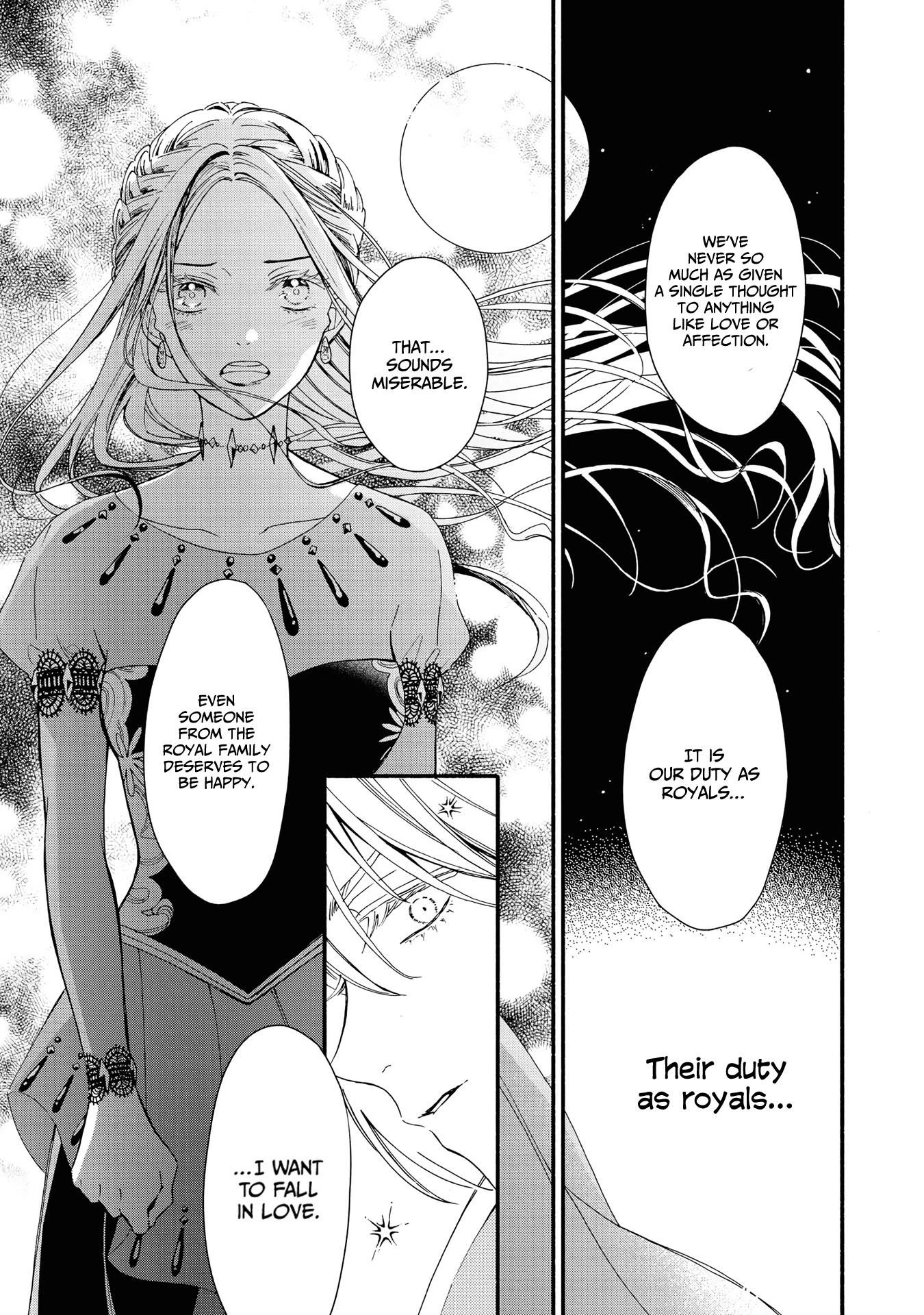 Though I May Be a Villainess, I'll Show You I Can Obtain Happiness! Chapter 4.4 page 17 - Vol.4 Chapter 4: The Reincarnated Noble Girls want to be Wedded to their Beloved