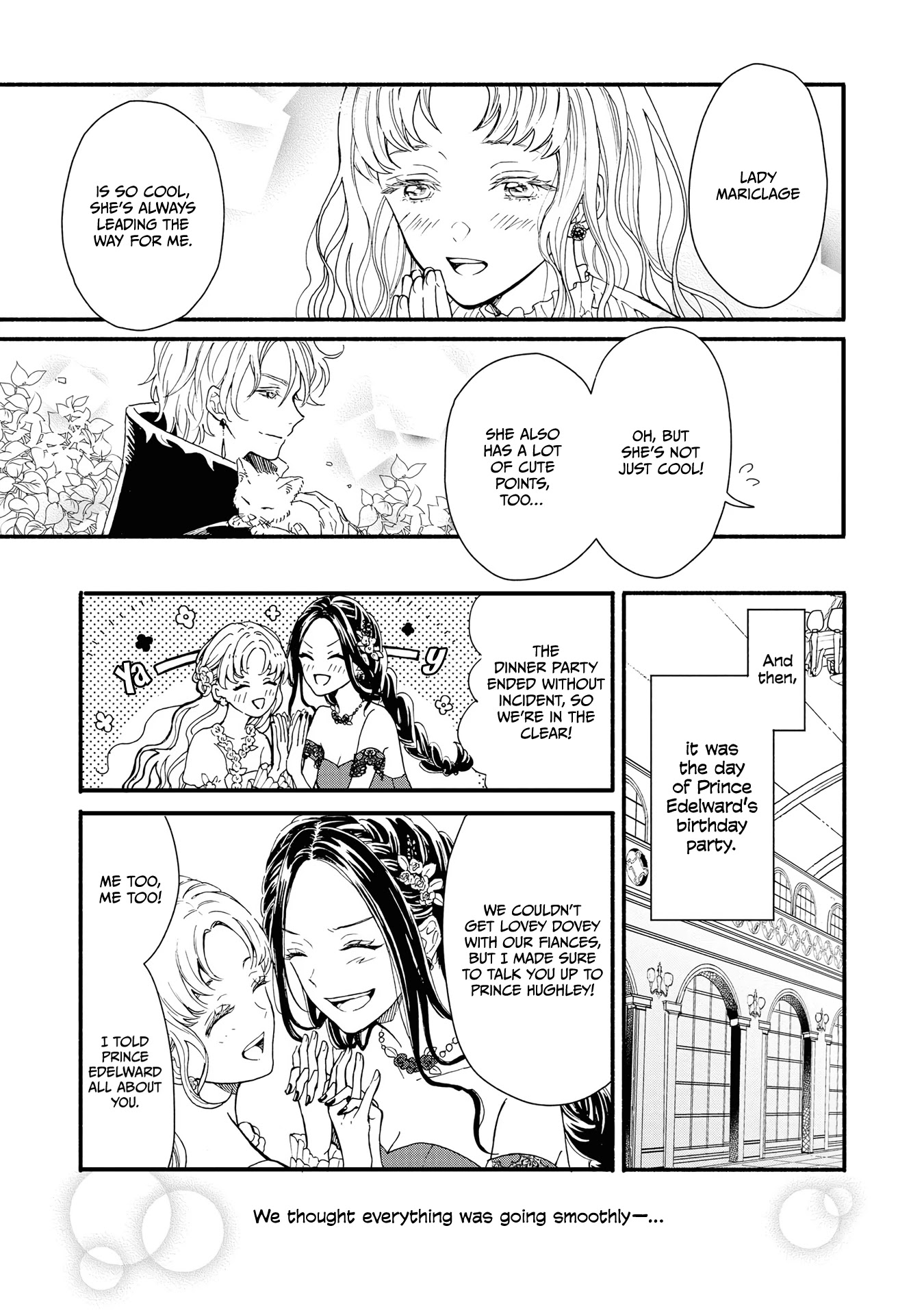 Though I May Be a Villainess, I'll Show You I Can Obtain Happiness! Chapter 4.4 page 23 - Vol.4 Chapter 4: The Reincarnated Noble Girls want to be Wedded to their Beloved