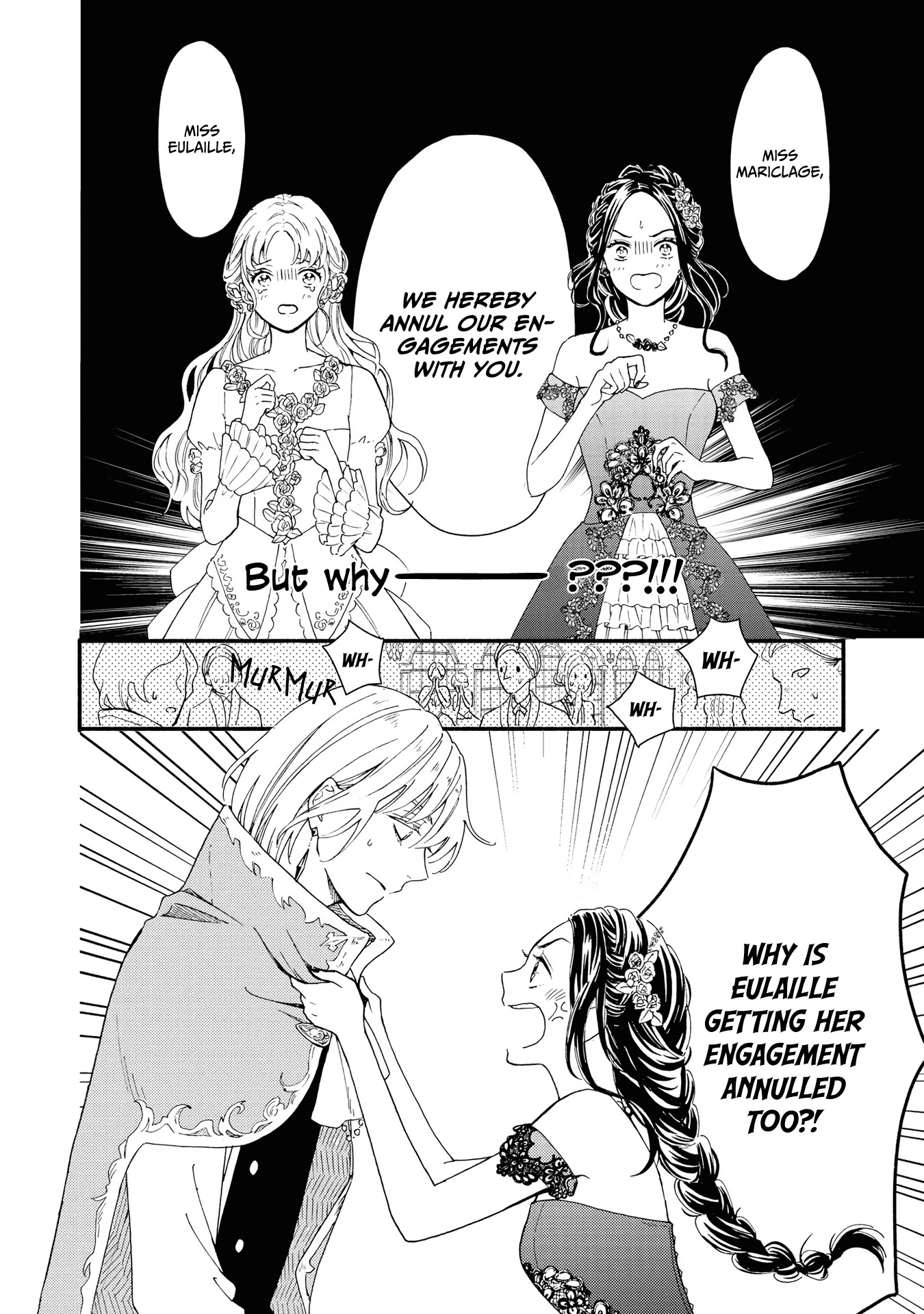 Though I May Be a Villainess, I'll Show You I Can Obtain Happiness! Chapter 4.4 page 24 - Vol.4 Chapter 4: The Reincarnated Noble Girls want to be Wedded to their Beloved