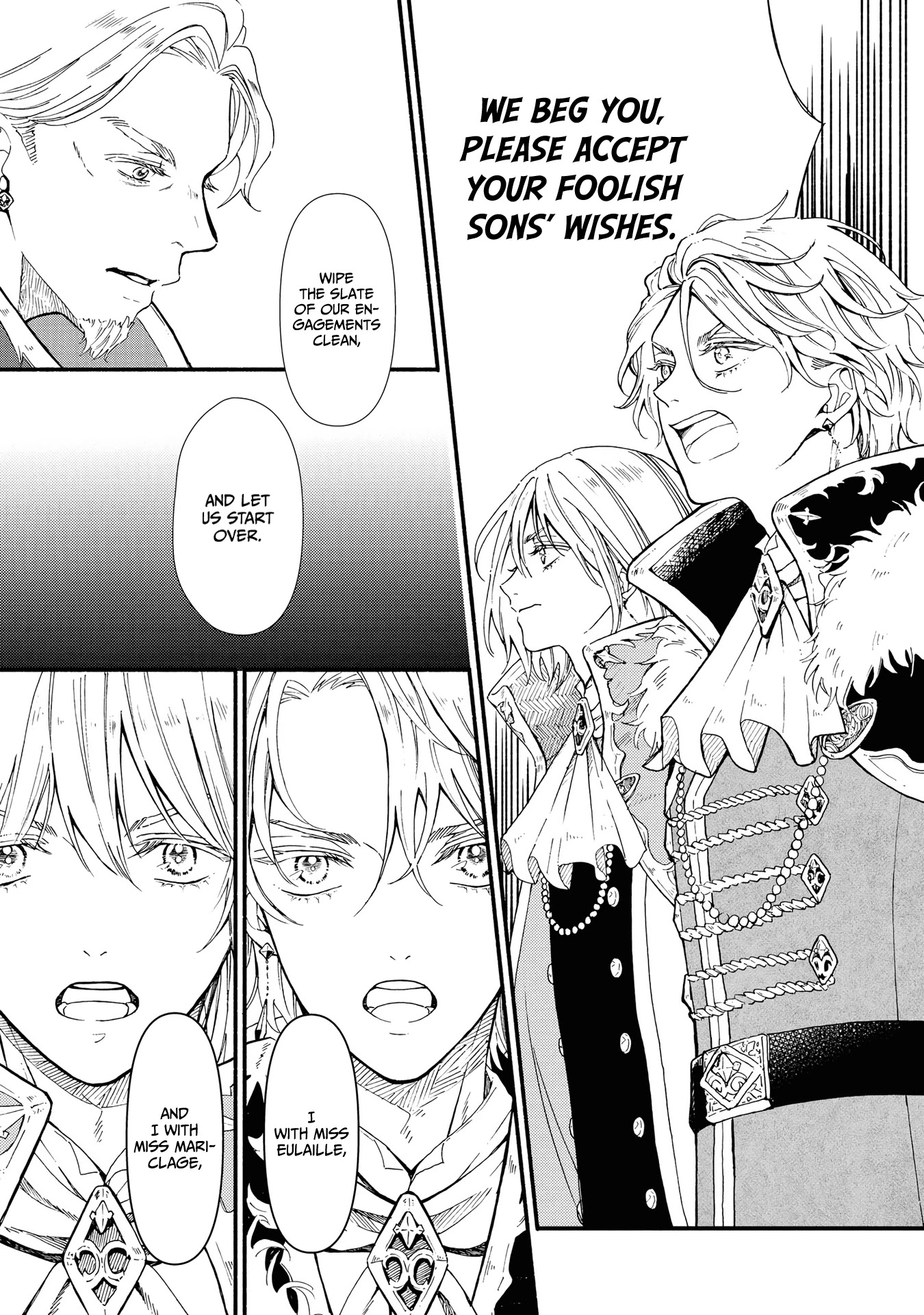 Though I May Be a Villainess, I'll Show You I Can Obtain Happiness! Chapter 4.4 page 27 - Vol.4 Chapter 4: The Reincarnated Noble Girls want to be Wedded to their Beloved