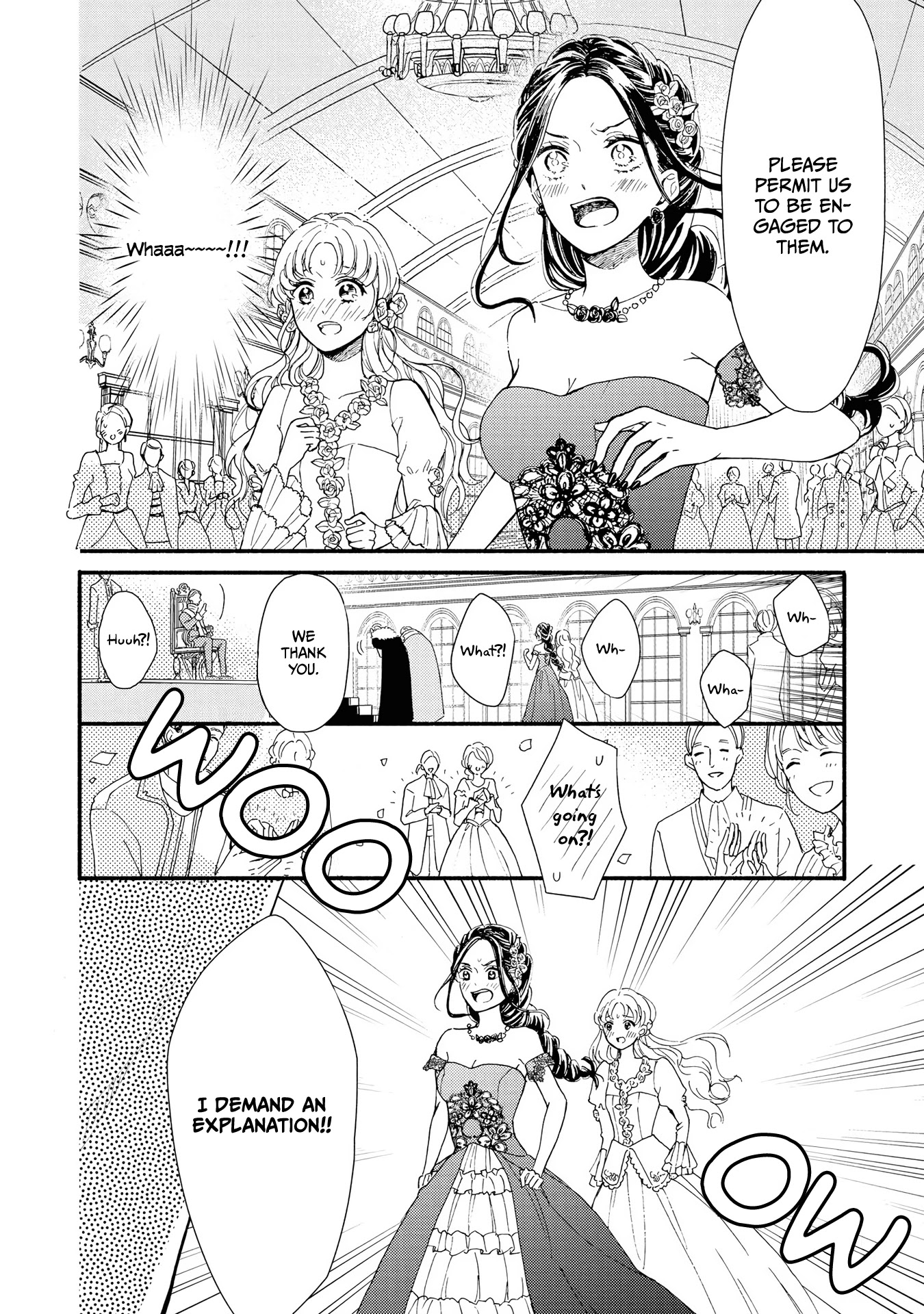 Though I May Be a Villainess, I'll Show You I Can Obtain Happiness! Chapter 4.4 page 28 - Vol.4 Chapter 4: The Reincarnated Noble Girls want to be Wedded to their Beloved