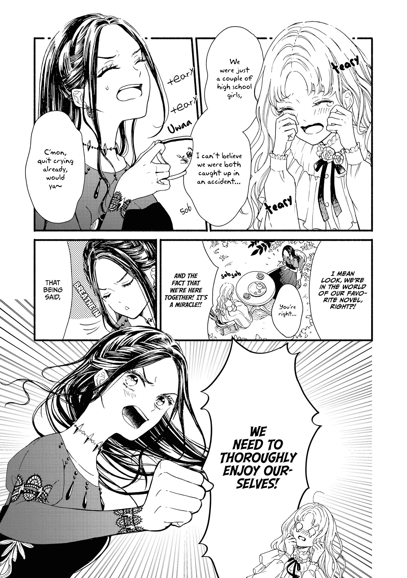 Though I May Be a Villainess, I'll Show You I Can Obtain Happiness! Chapter 4.4 page 5 - Vol.4 Chapter 4: The Reincarnated Noble Girls want to be Wedded to their Beloved