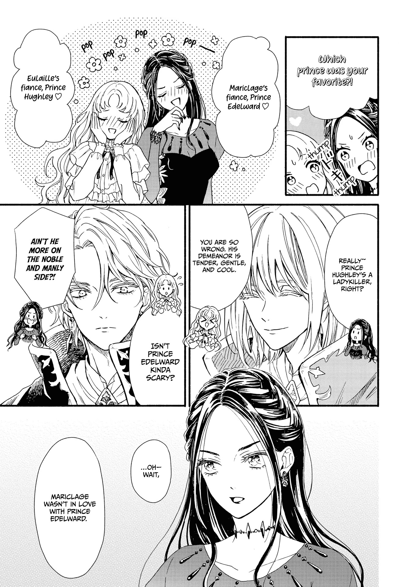 Though I May Be a Villainess, I'll Show You I Can Obtain Happiness! Chapter 4.4 page 7 - Vol.4 Chapter 4: The Reincarnated Noble Girls want to be Wedded to their Beloved