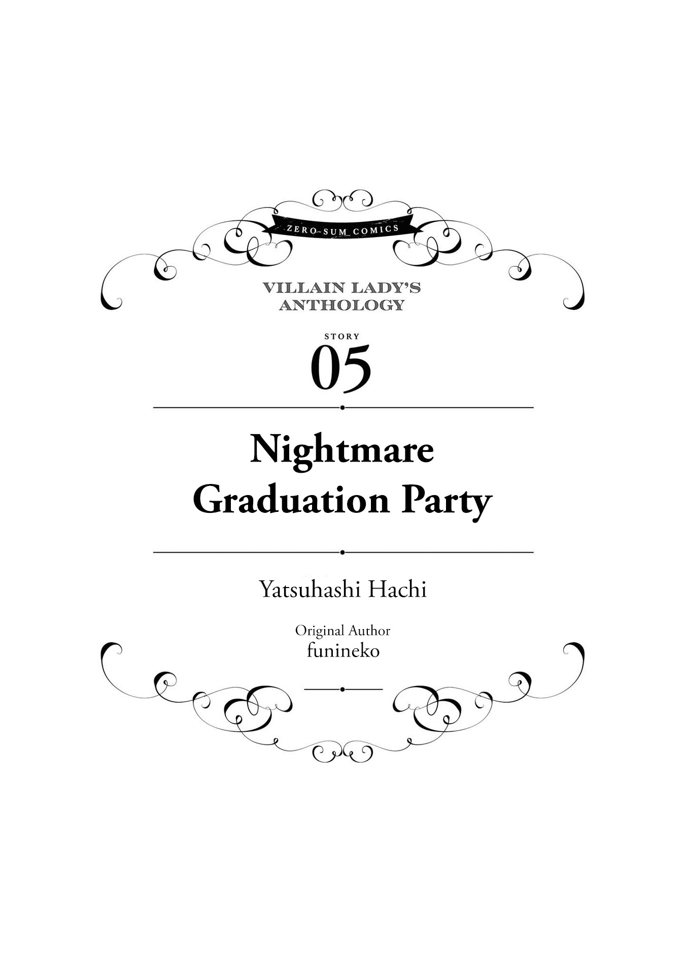 Though I May Be a Villainess, I'll Show You I Can Obtain Happiness! Chapter 4.5 page 1 - Vol.4 Chapter 5: Nightmare Graduation Party