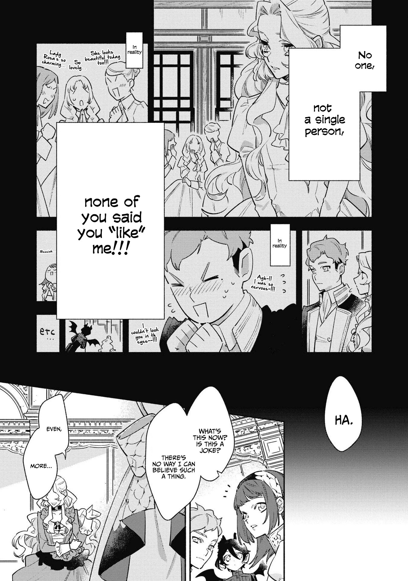 Though I May Be a Villainess, I'll Show You I Can Obtain Happiness! Chapter 4.6 page 22 - Vol.4 Chapter 6: Let me...be the Villainess!!!