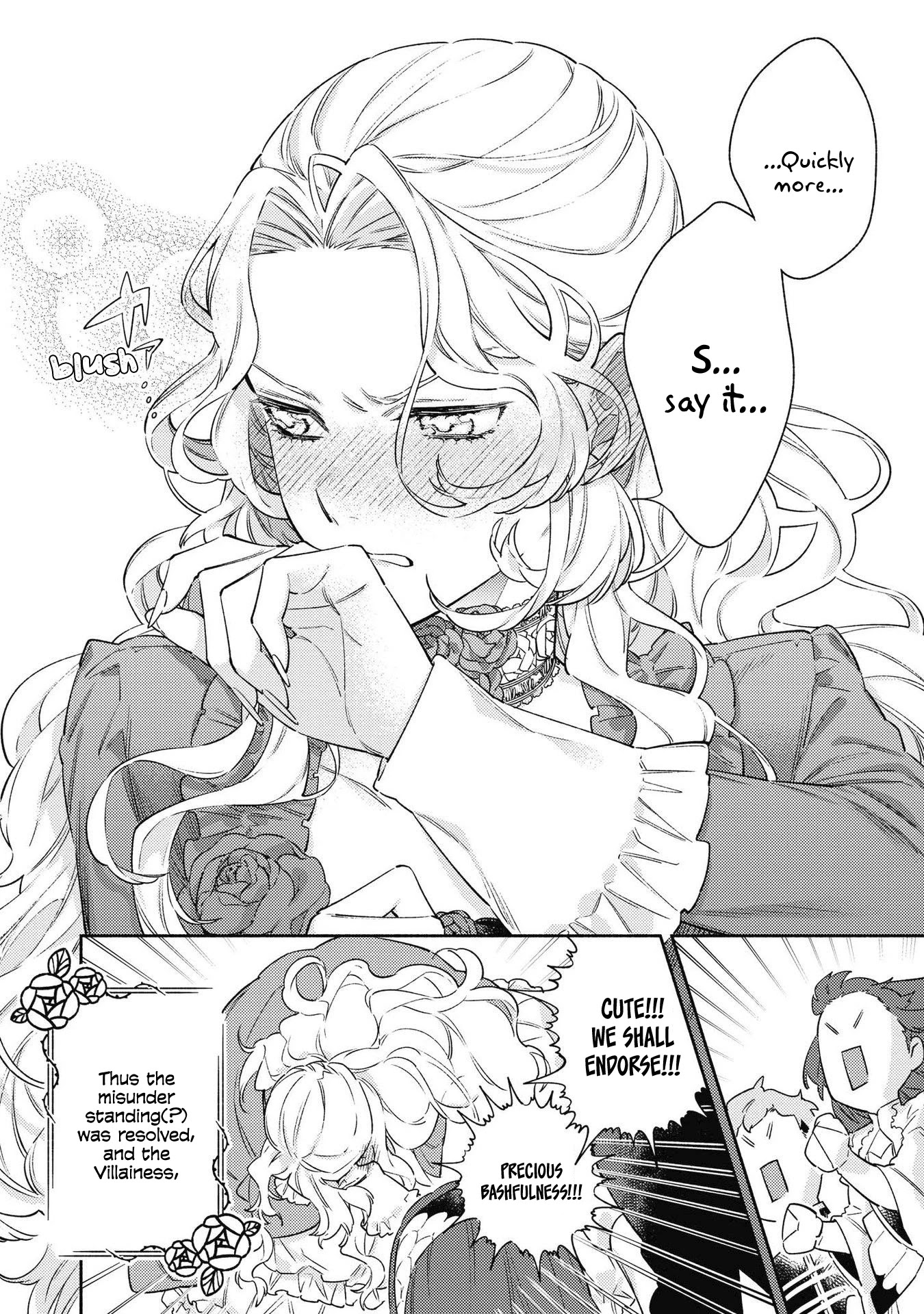 Though I May Be a Villainess, I'll Show You I Can Obtain Happiness! Chapter 4.6 page 23 - Vol.4 Chapter 6: Let me...be the Villainess!!!