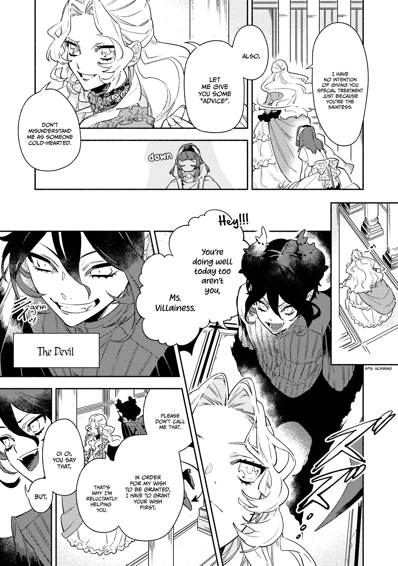 Though I May Be a Villainess, I'll Show You I Can Obtain Happiness! Chapter 4.6 page 5 - Vol.4 Chapter 6: Let me...be the Villainess!!!
