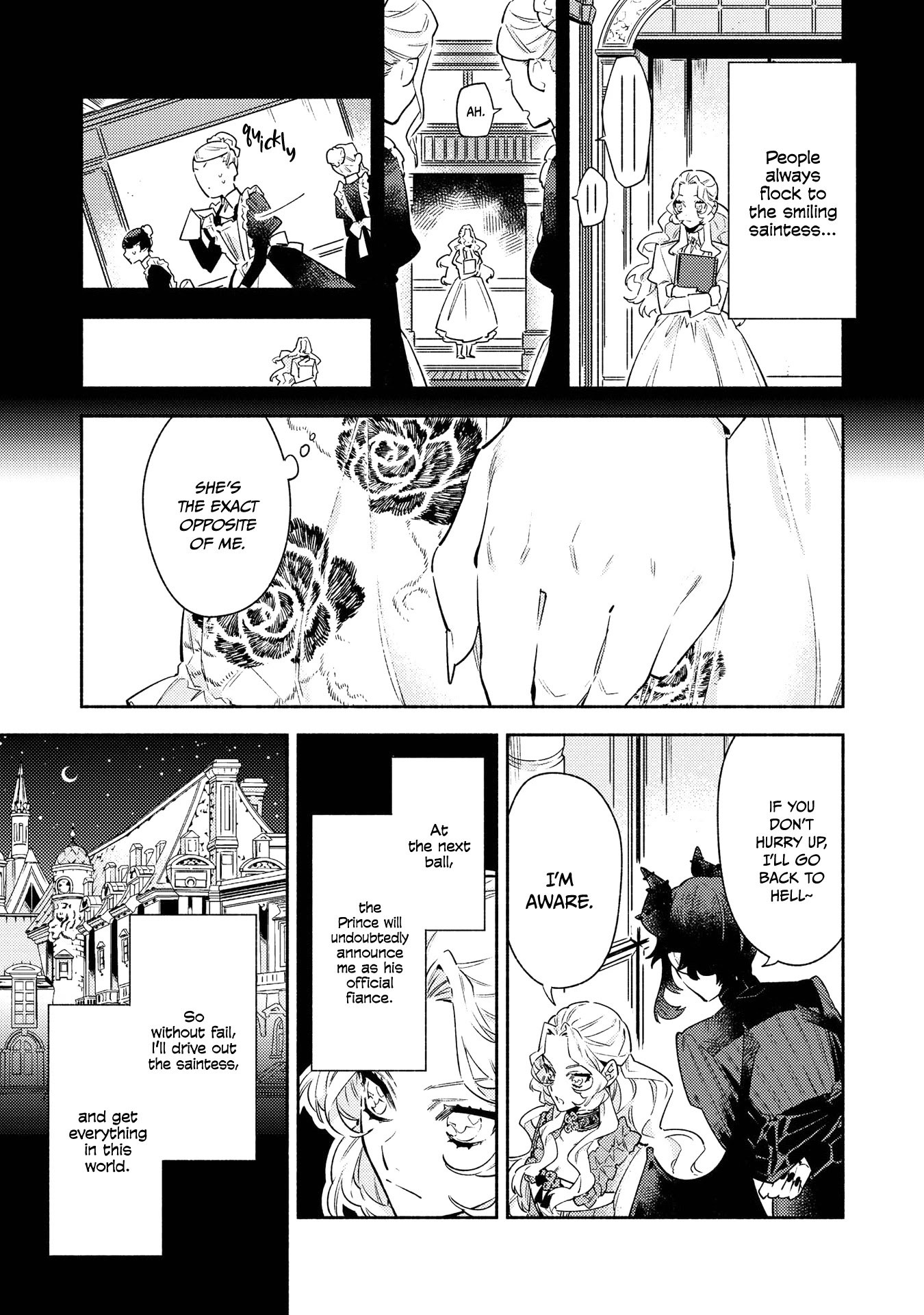 Though I May Be a Villainess, I'll Show You I Can Obtain Happiness! Chapter 4.6 page 7 - Vol.4 Chapter 6: Let me...be the Villainess!!!