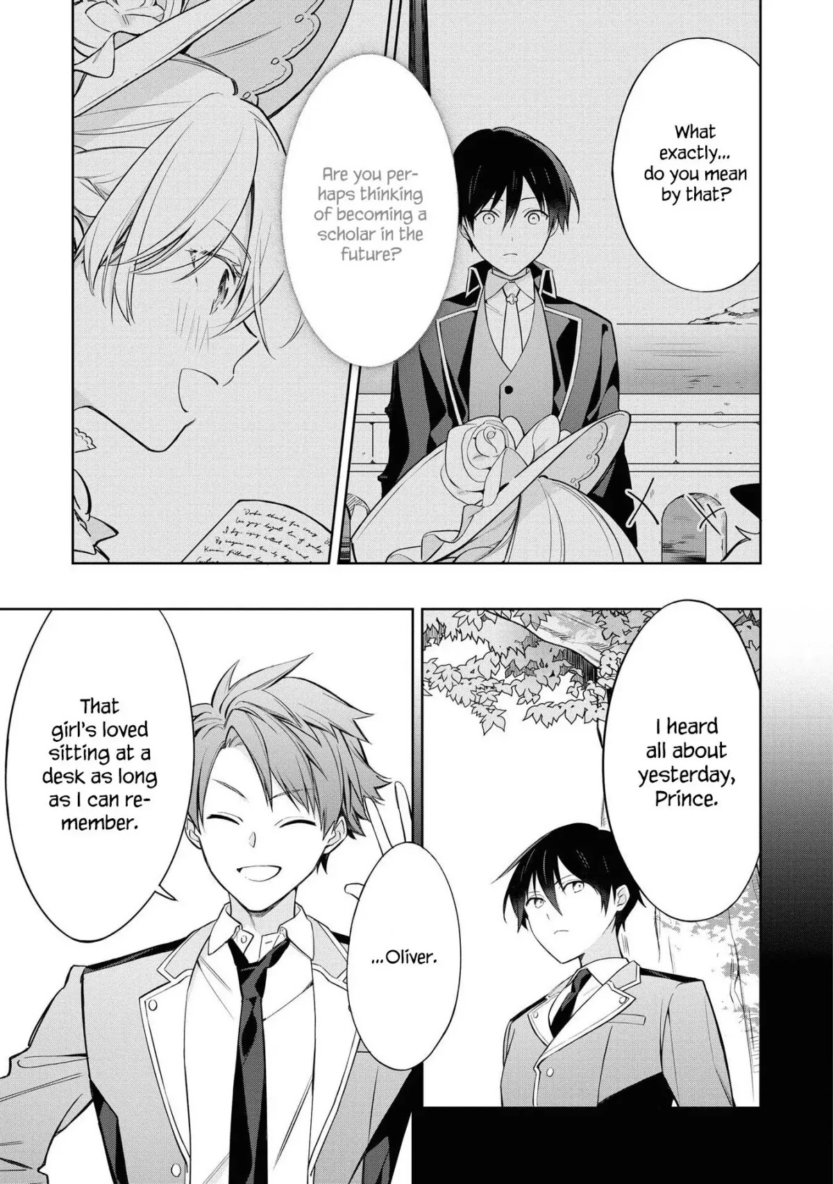 Though I May Be a Villainess, I'll Show You I Can Obtain Happiness! Chapter 5.1 page 24 - Vol.5 Chapter 1: The Turmoil Caused by the Misunderstanding of the Prince's and My Engagement being Called Off