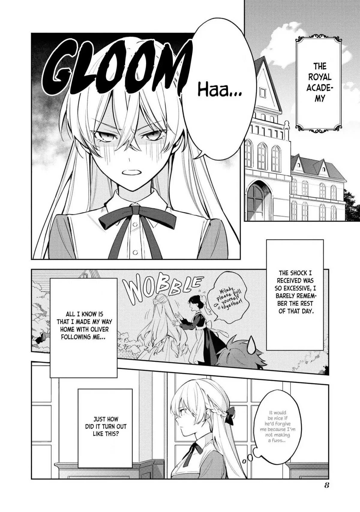 Though I May Be a Villainess, I'll Show You I Can Obtain Happiness! Chapter 5.1 page 9 - Vol.5 Chapter 1: The Turmoil Caused by the Misunderstanding of the Prince's and My Engagement being Called Off