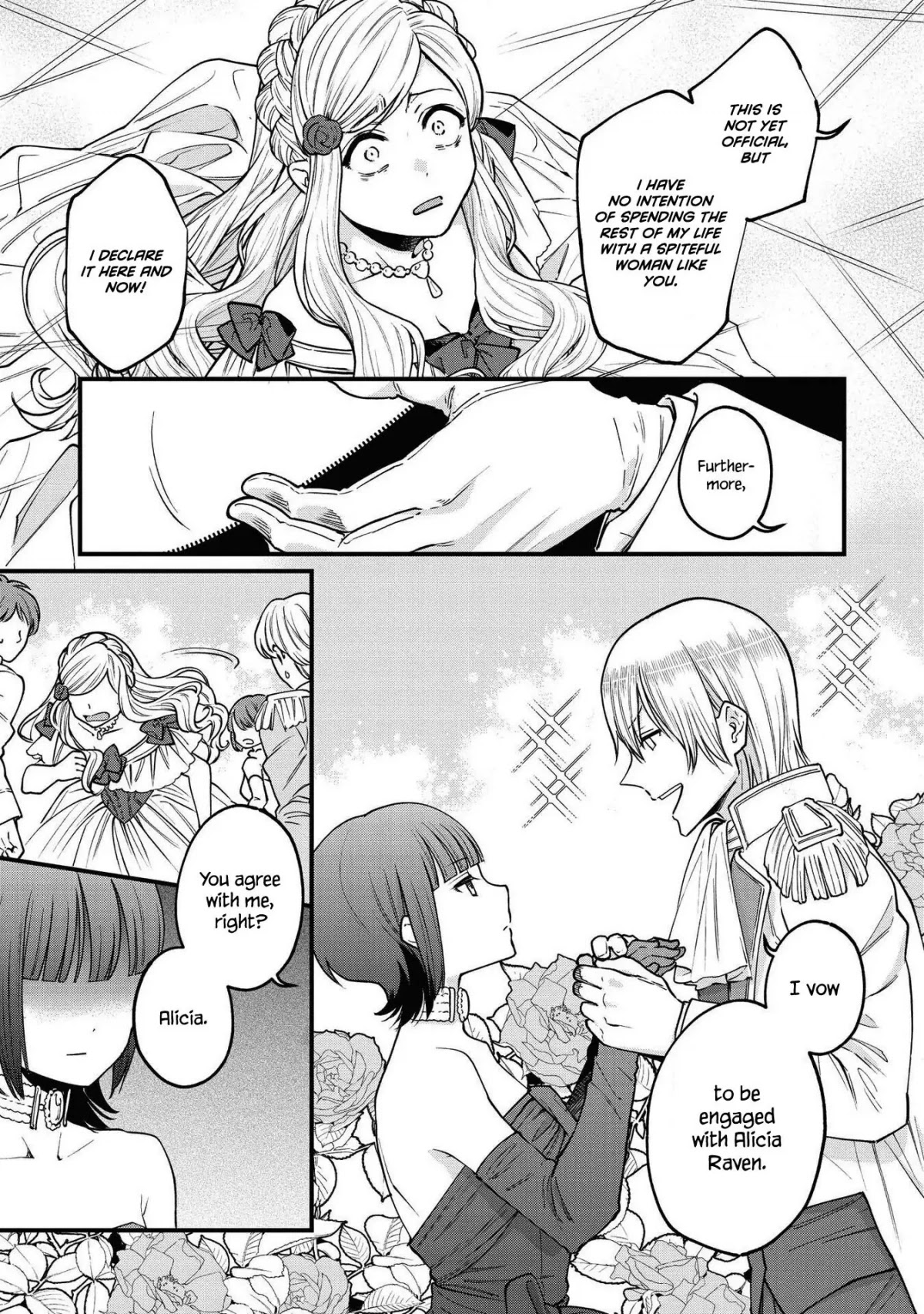 Though I May Be a Villainess, I'll Show You I Can Obtain Happiness! Chapter 5.2 page 17 - Vol.5 Chapter 2: It Would Seem You've Broken Off your Engagement in Order to Marry Me, But I have No Intention of Marrying You