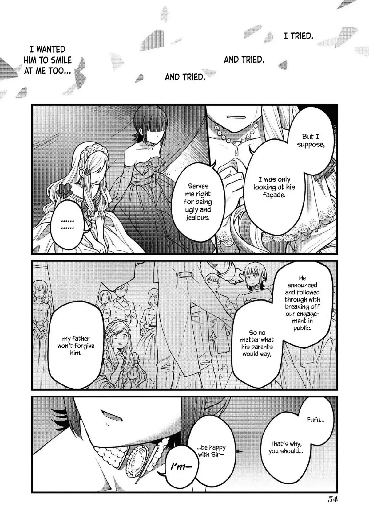 Though I May Be a Villainess, I'll Show You I Can Obtain Happiness! Chapter 5.2 page 22 - Vol.5 Chapter 2: It Would Seem You've Broken Off your Engagement in Order to Marry Me, But I have No Intention of Marrying You