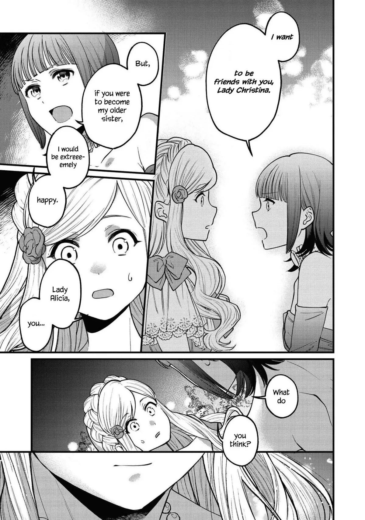 Though I May Be a Villainess, I'll Show You I Can Obtain Happiness! Chapter 5.2 page 29 - Vol.5 Chapter 2: It Would Seem You've Broken Off your Engagement in Order to Marry Me, But I have No Intention of Marrying You