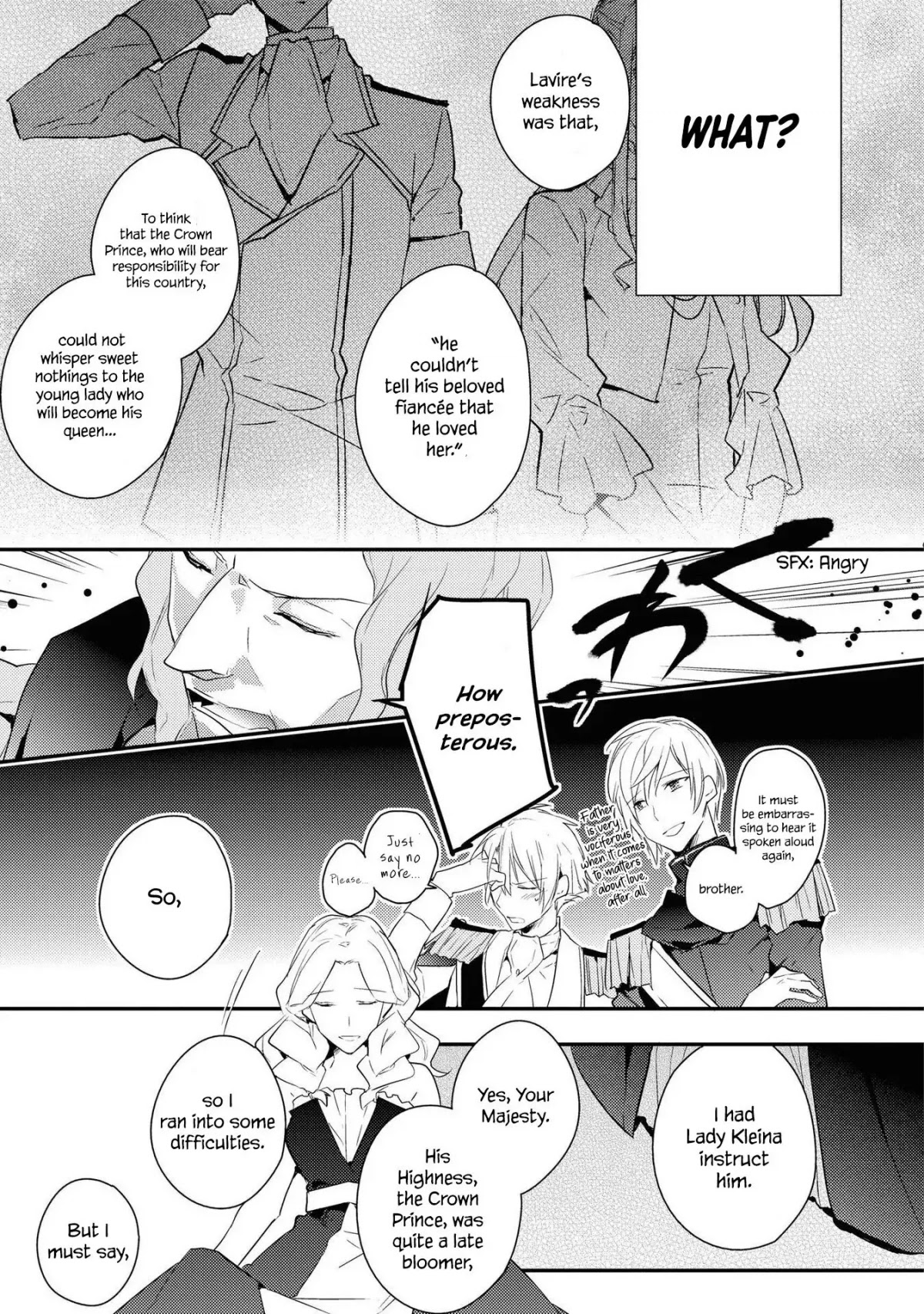 Though I May Be a Villainess, I'll Show You I Can Obtain Happiness! Chapter 5.3 page 19 - Vol.5 Chapter 3: The Melancholic Noble Girl Clad in a Jet-Black Dress