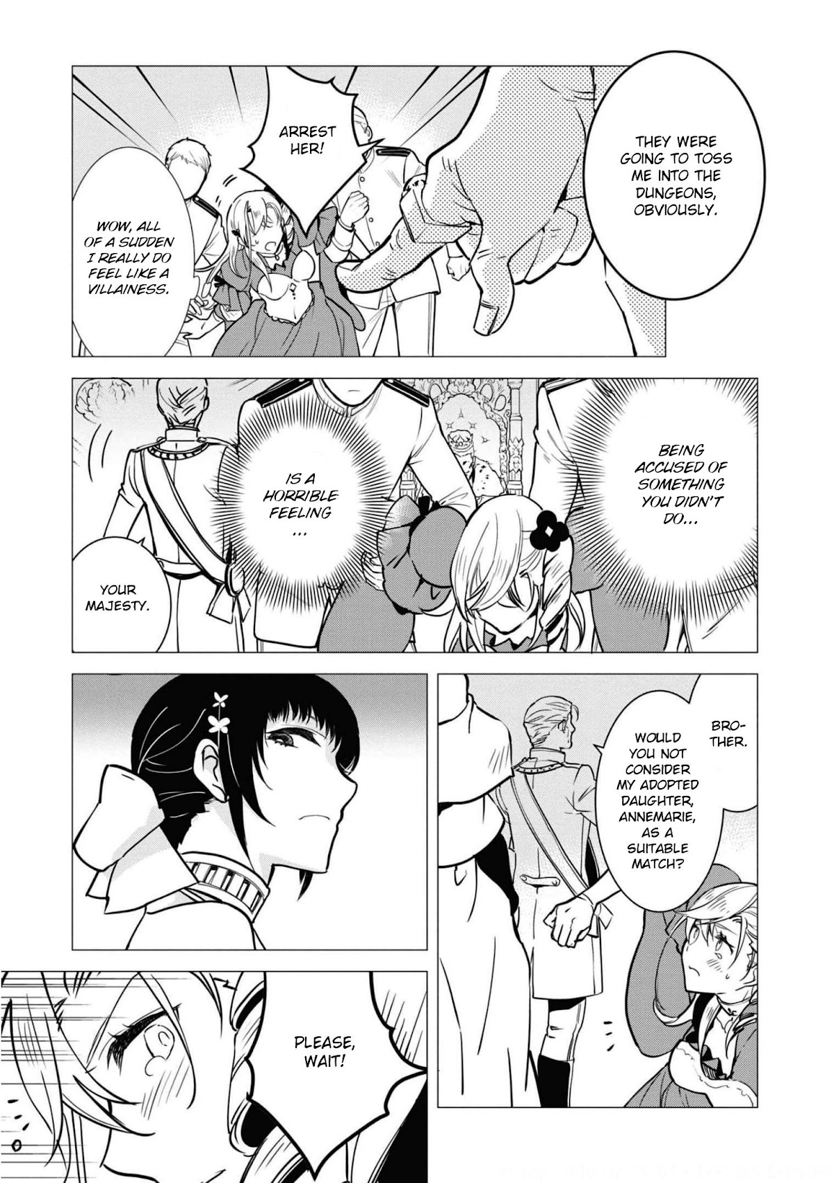 Though I May Be a Villainess, I'll Show You I Can Obtain Happiness! Chapter 6.1 page 16 - Vol.6 Chapter 1: I'm a Survival Gamer Reincarnated into an Otome Game