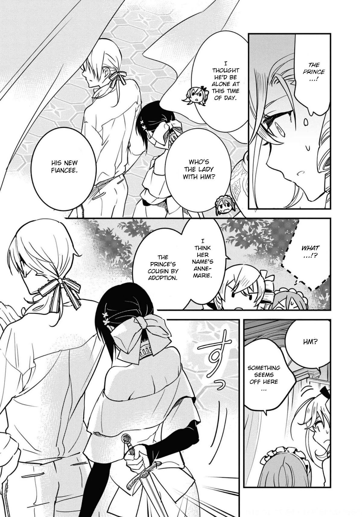 Though I May Be a Villainess, I'll Show You I Can Obtain Happiness! Chapter 6.1 page 22 - Vol.6 Chapter 1: I'm a Survival Gamer Reincarnated into an Otome Game