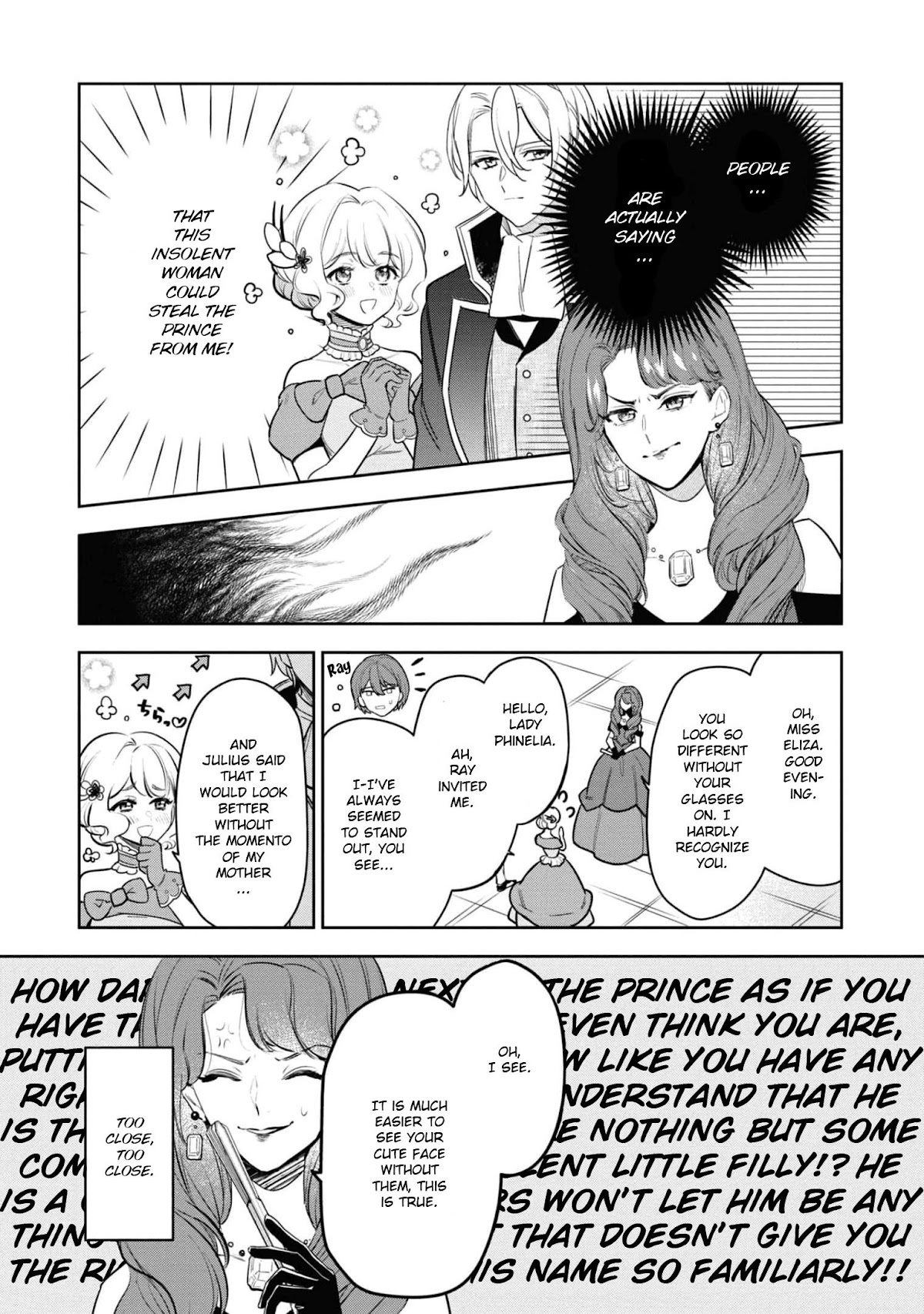 Though I May Be a Villainess, I'll Show You I Can Obtain Happiness! Chapter 6.2 page 11 - Vol.6 Chapter 2: The Greedy Villainess