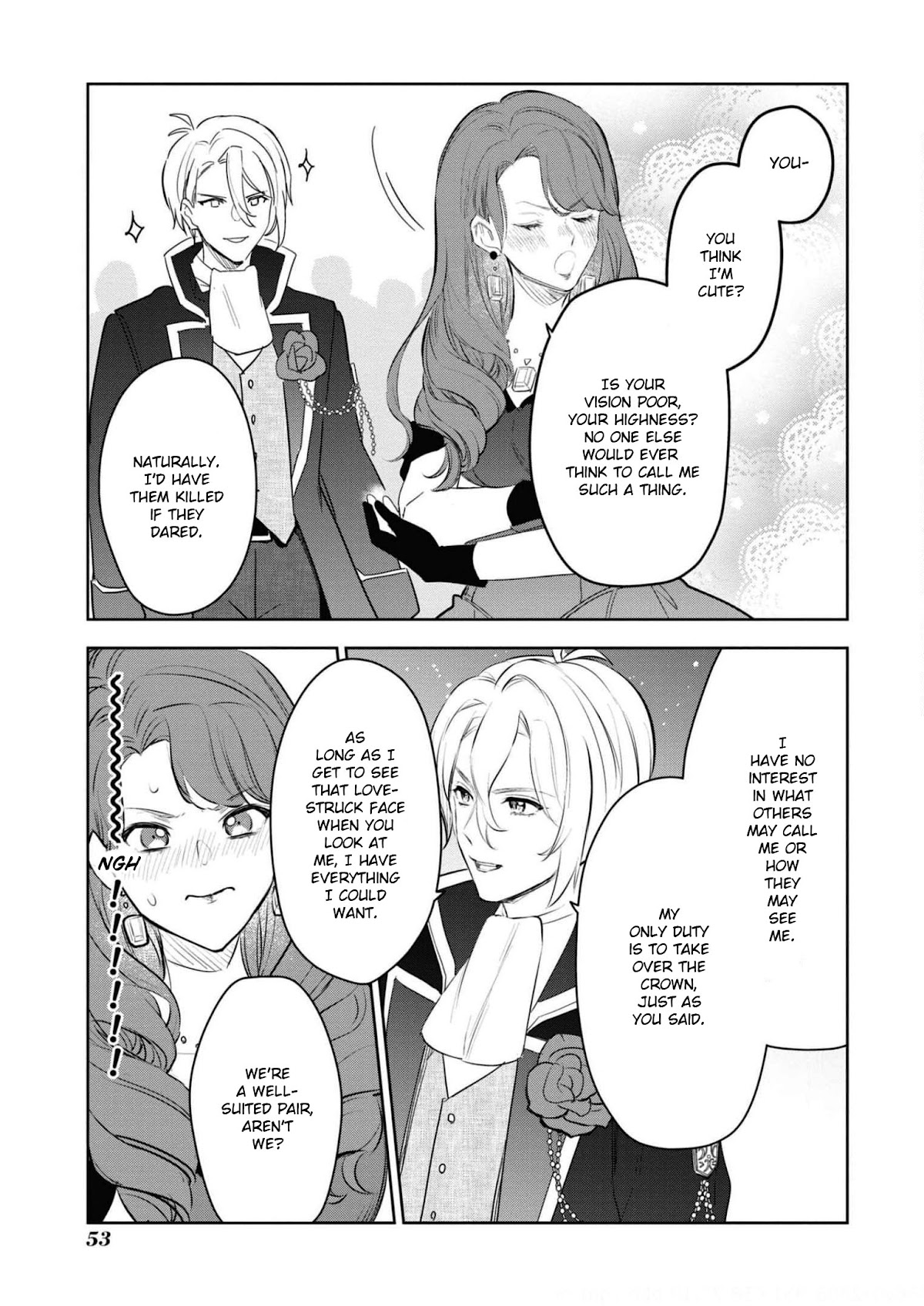 Though I May Be a Villainess, I'll Show You I Can Obtain Happiness! Chapter 6.2 page 21 - Vol.6 Chapter 2: The Greedy Villainess
