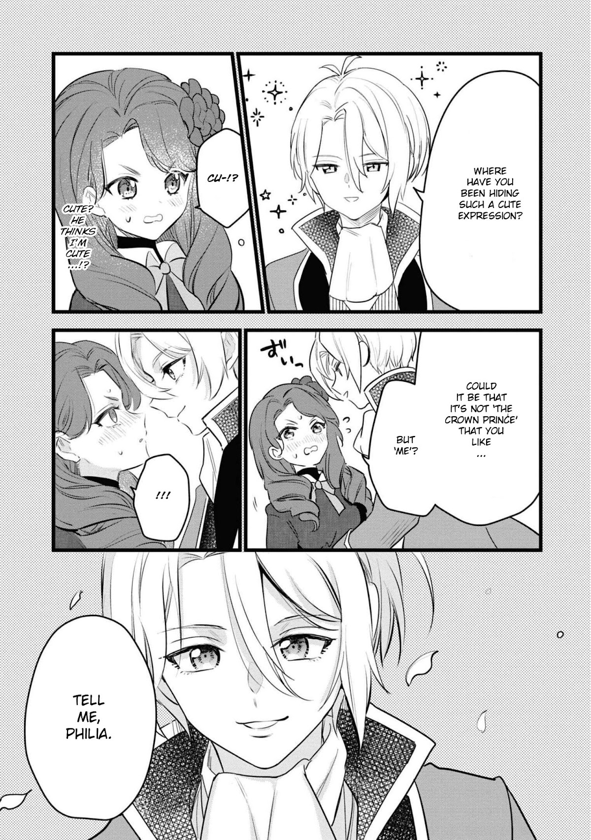 Though I May Be a Villainess, I'll Show You I Can Obtain Happiness! Chapter 6.2 page 27 - Vol.6 Chapter 2: The Greedy Villainess