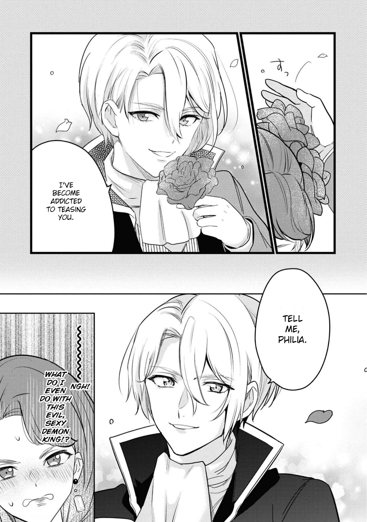Though I May Be a Villainess, I'll Show You I Can Obtain Happiness! Chapter 6.2 page 28 - Vol.6 Chapter 2: The Greedy Villainess