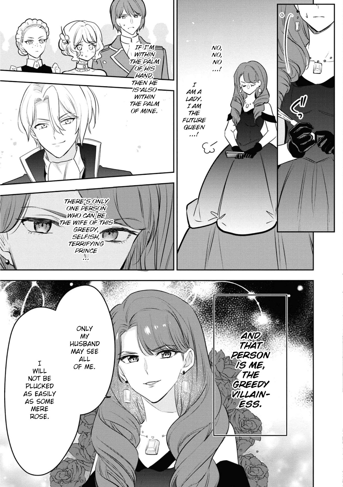 Though I May Be a Villainess, I'll Show You I Can Obtain Happiness! Chapter 6.2 page 29 - Vol.6 Chapter 2: The Greedy Villainess