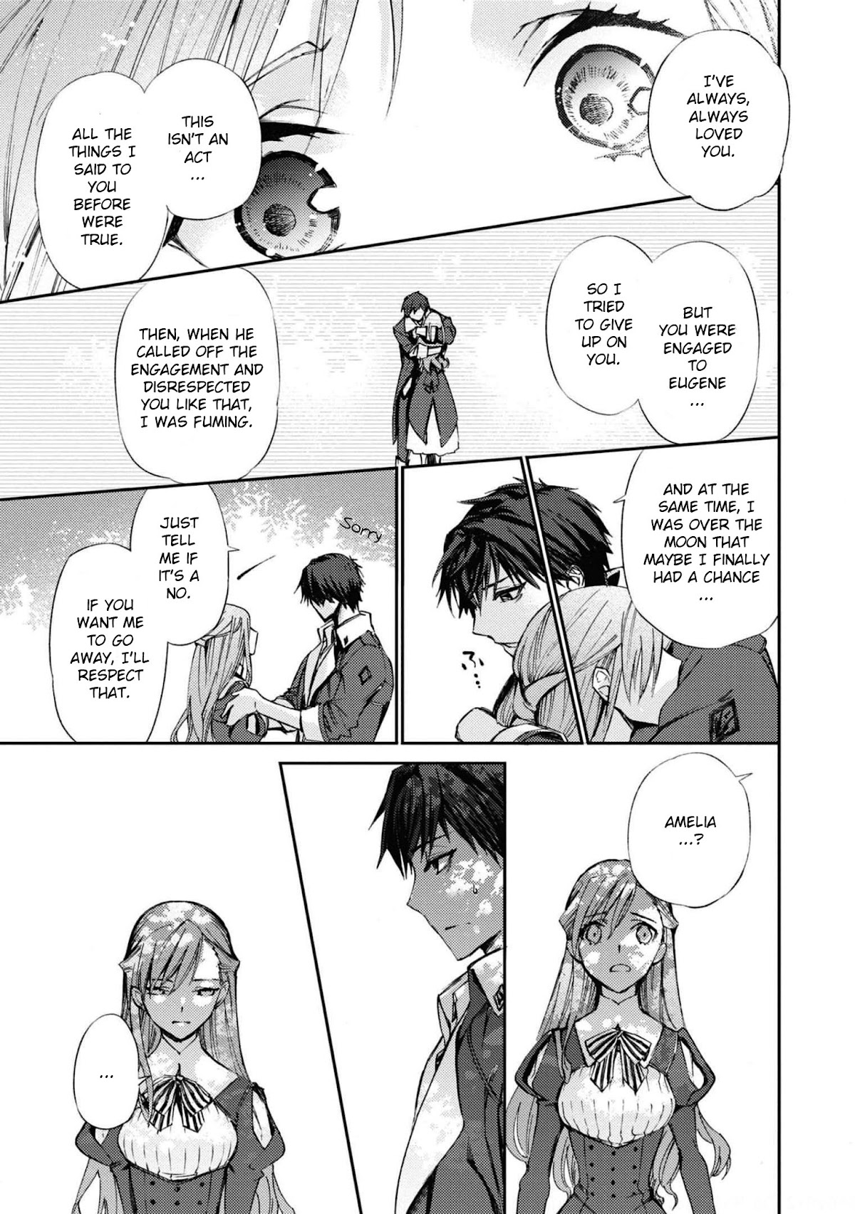 Though I May Be a Villainess, I'll Show You I Can Obtain Happiness! Chapter 6.3 page 28 - Vol.6 Chapter 3: Side Chara Villainess Blossoms After Having Her Engagement Broken Off