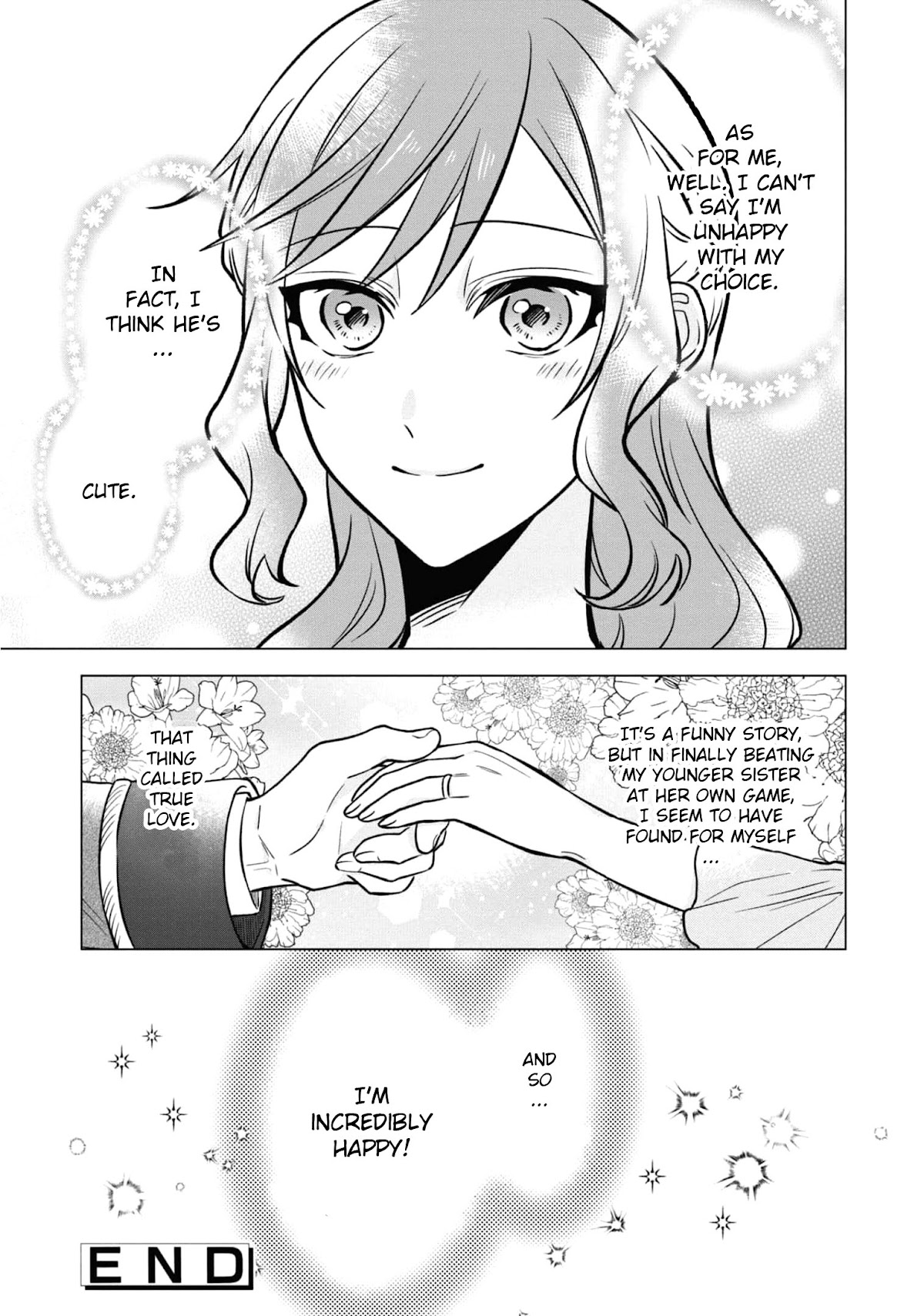 Though I May Be a Villainess, I'll Show You I Can Obtain Happiness! Chapter 6.4 page 34 - Vol.6 Chapter 4: Overthrown for My Younger Sister, but She's a Ticking Time Bomb