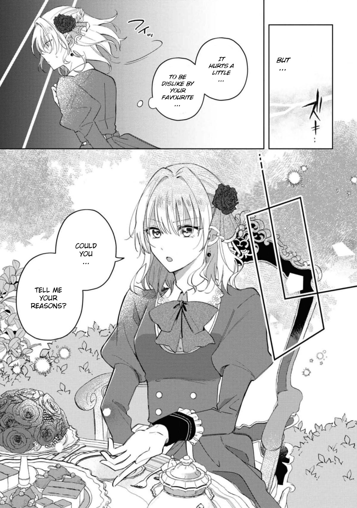 Though I May Be a Villainess, I'll Show You I Can Obtain Happiness! Chapter 7.1 page 22 - Vol.7 Chapter 1: Villainess will Happily Break Her Engagement for Her OTP