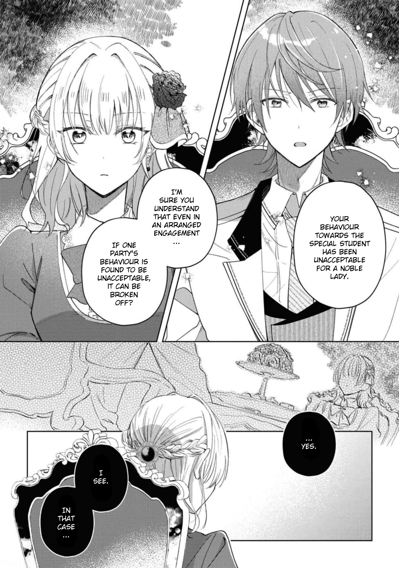 Though I May Be a Villainess, I'll Show You I Can Obtain Happiness! Chapter 7.1 page 23 - Vol.7 Chapter 1: Villainess will Happily Break Her Engagement for Her OTP
