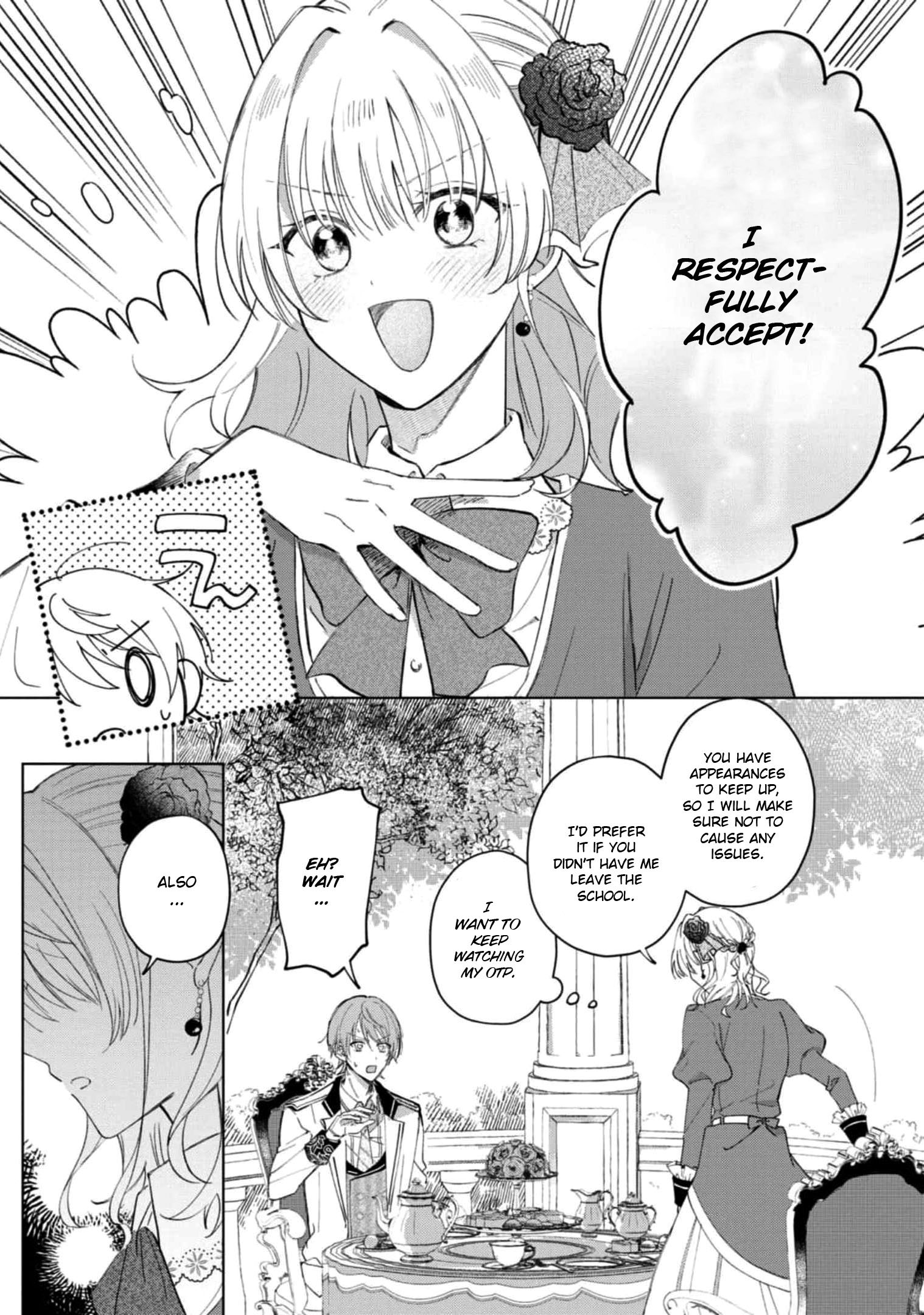Though I May Be a Villainess, I'll Show You I Can Obtain Happiness! Chapter 7.1 page 24 - Vol.7 Chapter 1: Villainess will Happily Break Her Engagement for Her OTP