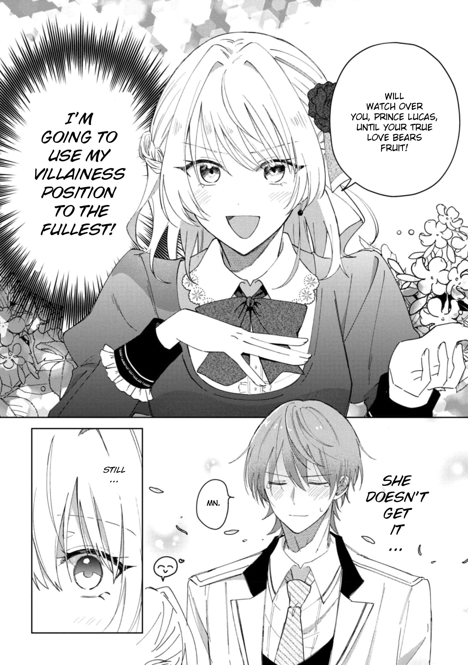 Though I May Be a Villainess, I'll Show You I Can Obtain Happiness! Chapter 7.1 page 34 - Vol.7 Chapter 1: Villainess will Happily Break Her Engagement for Her OTP