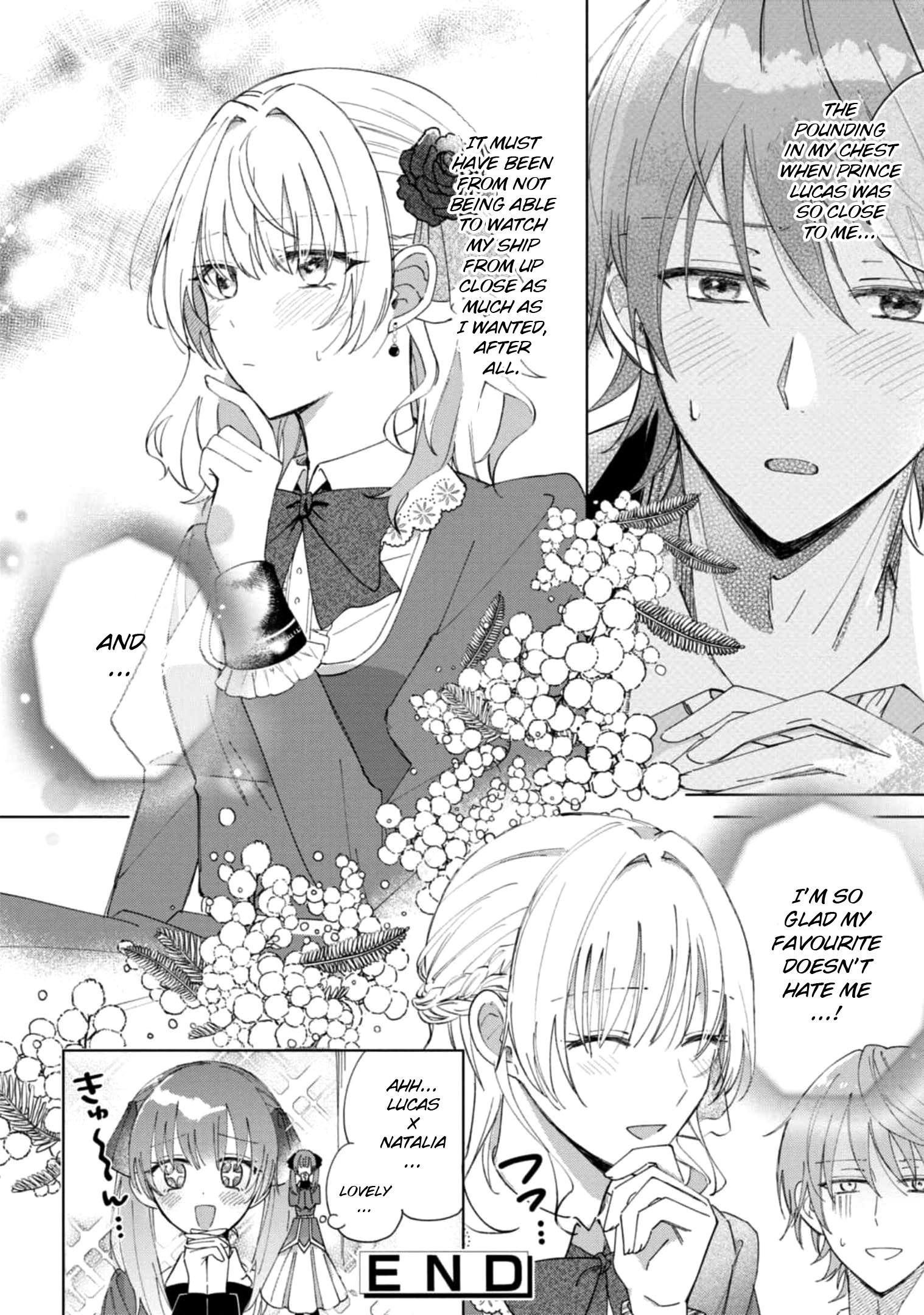 Though I May Be a Villainess, I'll Show You I Can Obtain Happiness! Chapter 7.1 page 35 - Vol.7 Chapter 1: Villainess will Happily Break Her Engagement for Her OTP