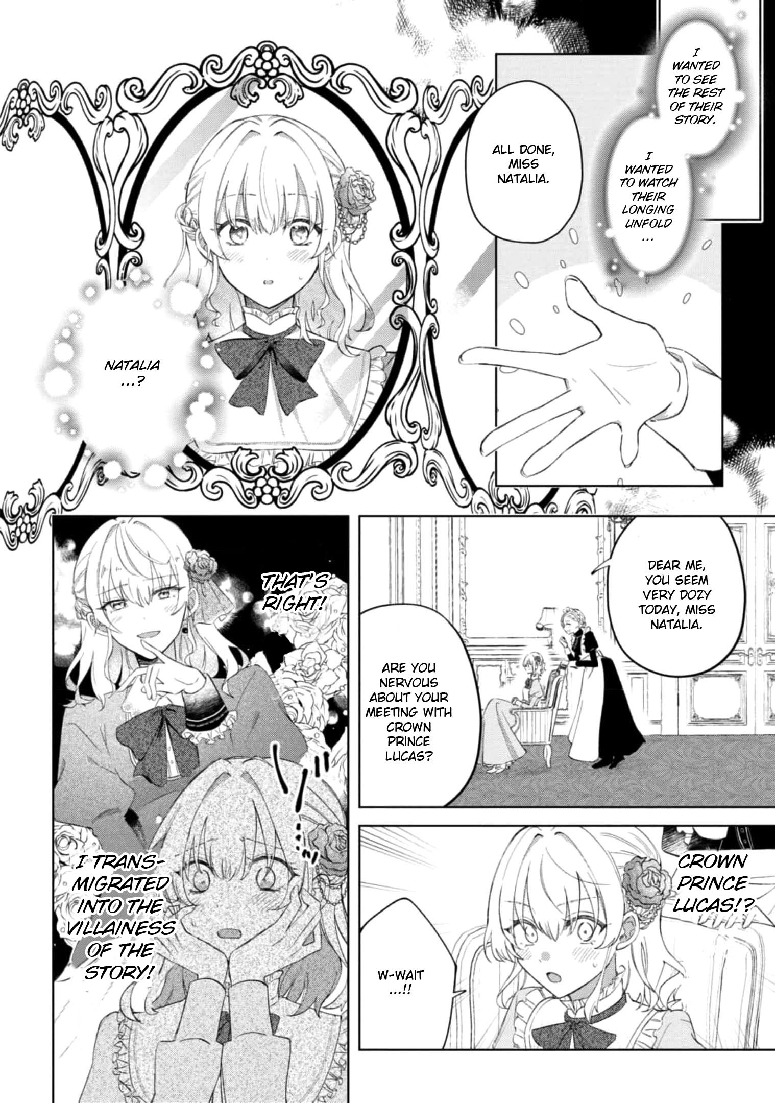 Though I May Be a Villainess, I'll Show You I Can Obtain Happiness! Chapter 7.1 page 9 - Vol.7 Chapter 1: Villainess will Happily Break Her Engagement for Her OTP